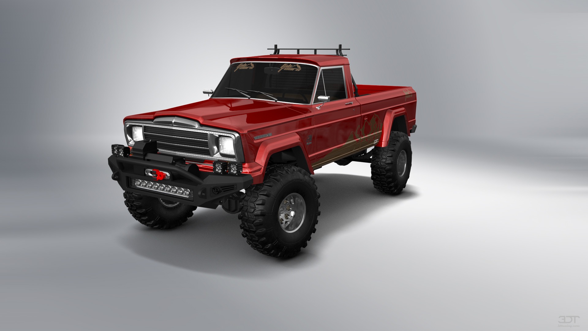 Jeep Gladiator SJ 2 Door pickup truck 1988 tuning
