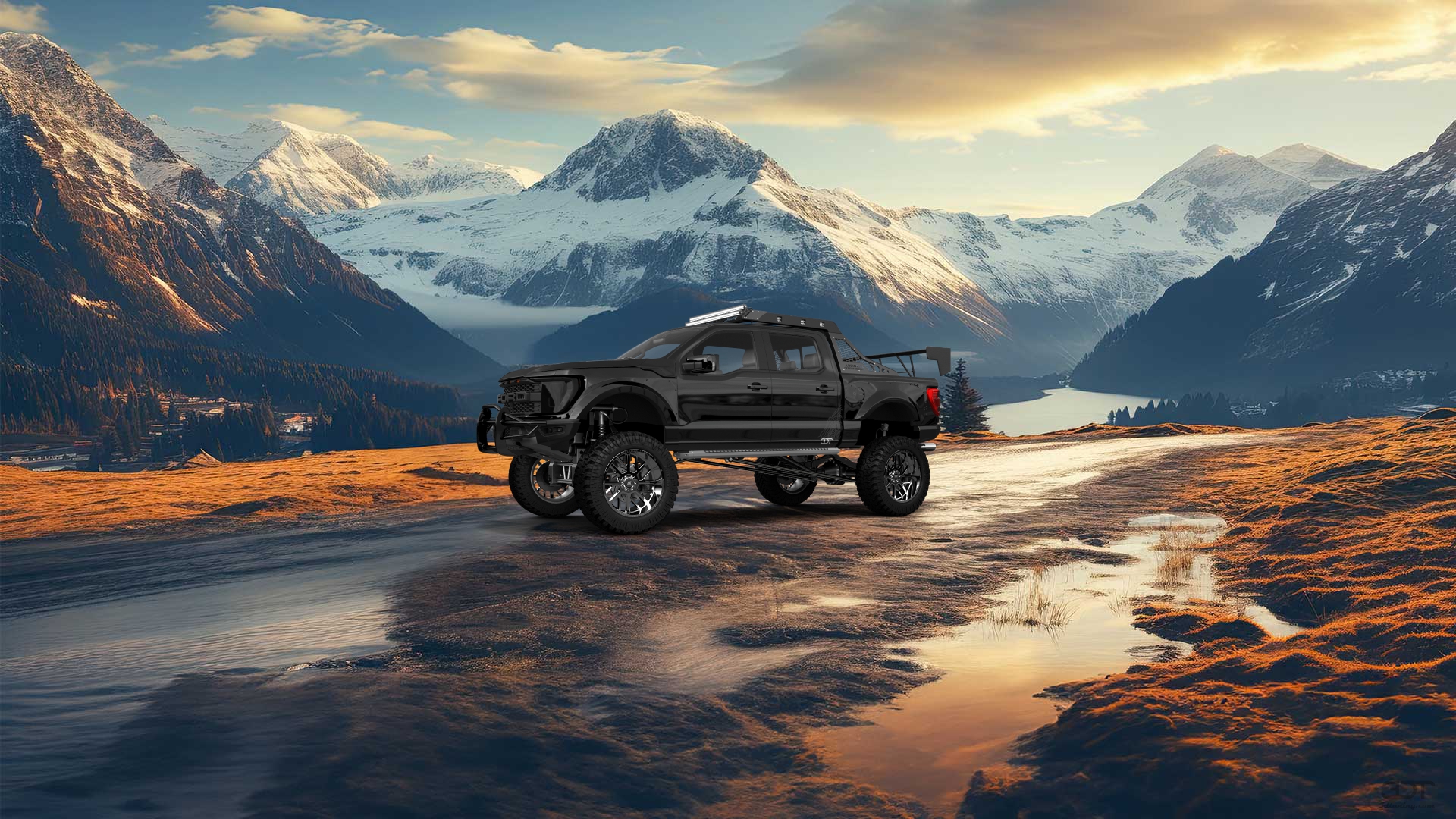 Ford F-150 Raptor 4 Door pickup truck 2021