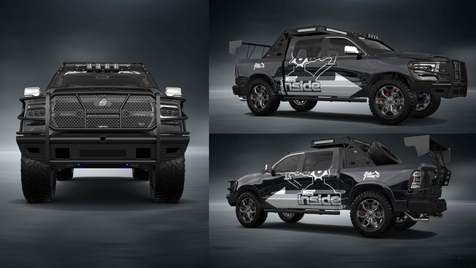 Dodge Ram 1500 4 Door Truck 2019 tuning