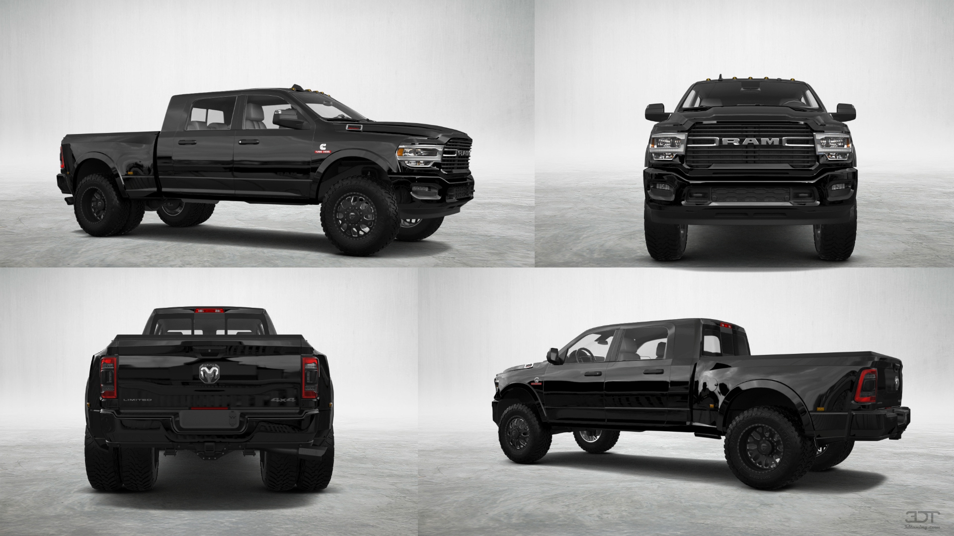 Dodge Ram 3500 4 Door pickup truck 2020 tuning