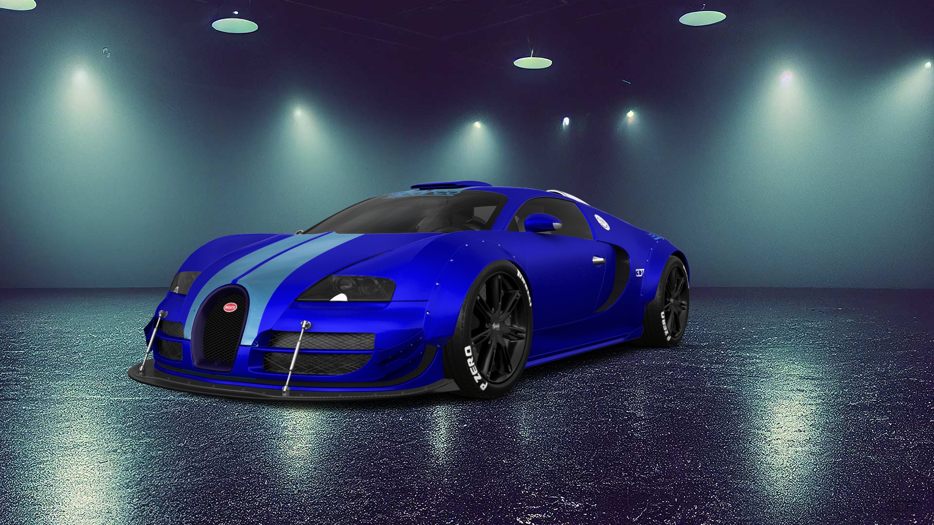 Bugatti Veyron 2 Door Coupe 2005 tuning