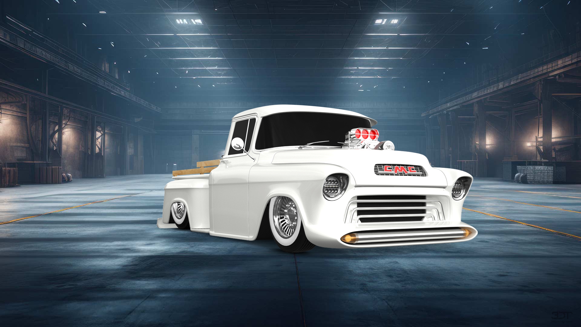 GMC 100 Stepside 2 Door pickup truck 1957
