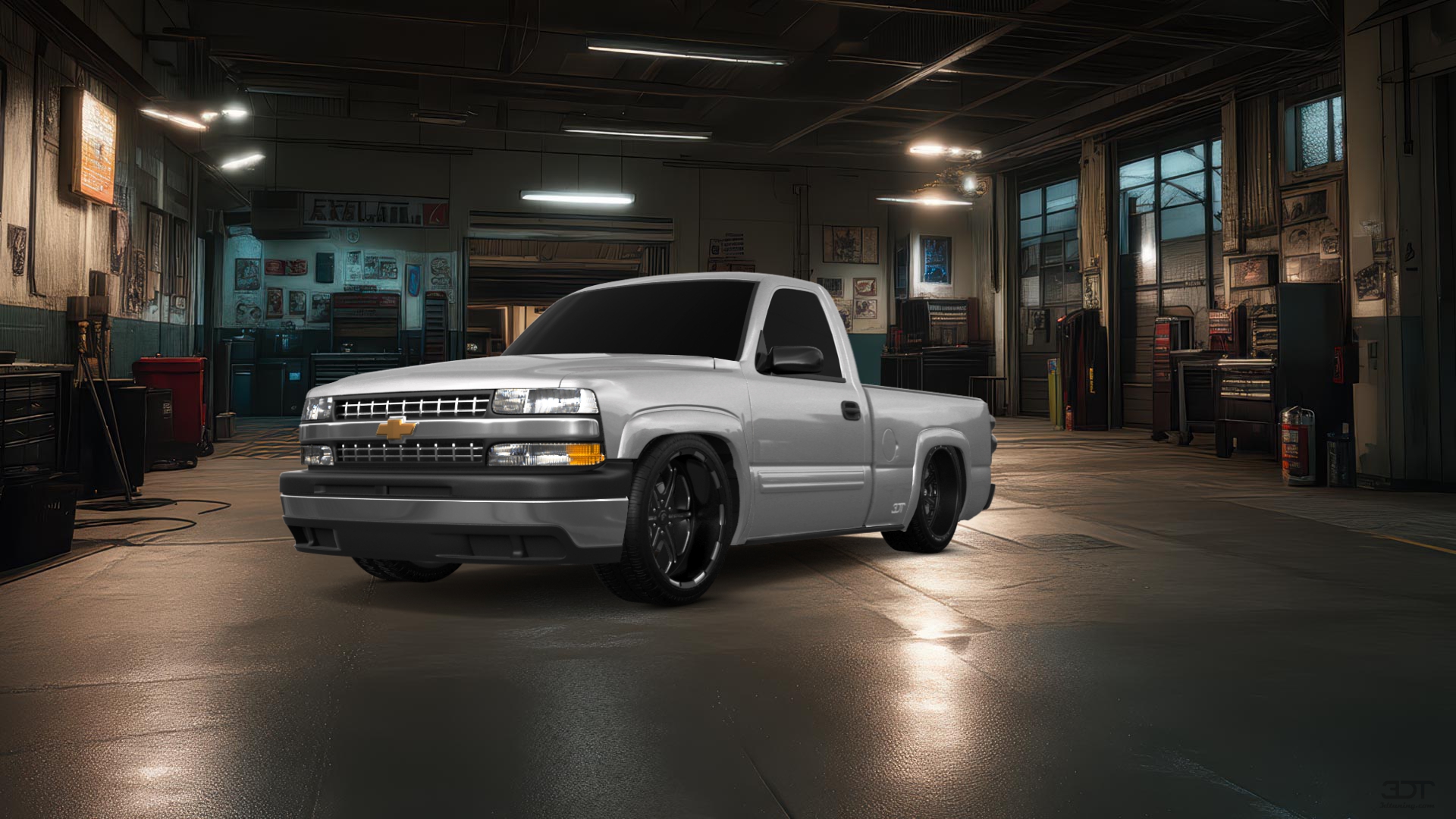 Chevrolet Silverado 1500 6.5 ft box 2 Door pickup truck 1999 tuning
