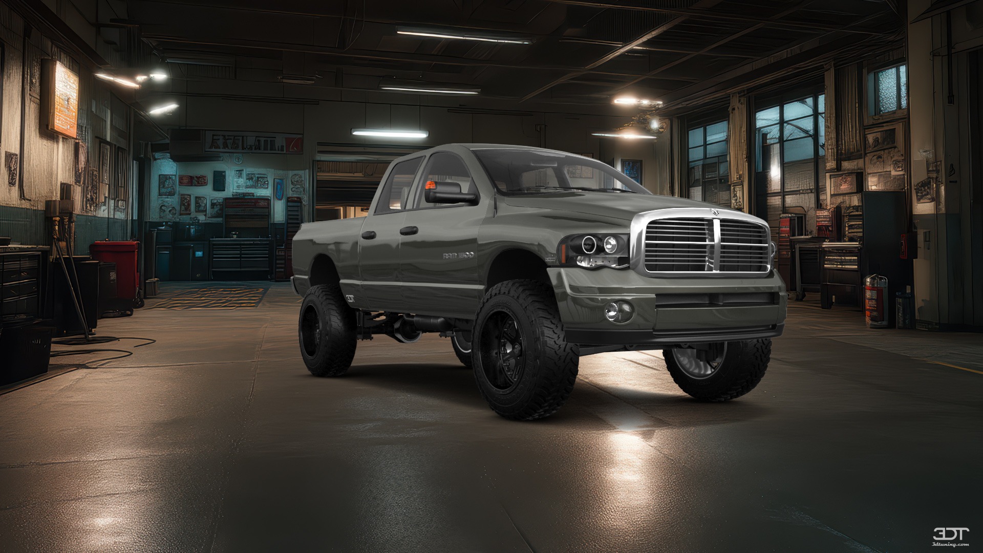 Dodge Ram 1500 6.4 ft box 4 Door pickup truck 2002 tuning