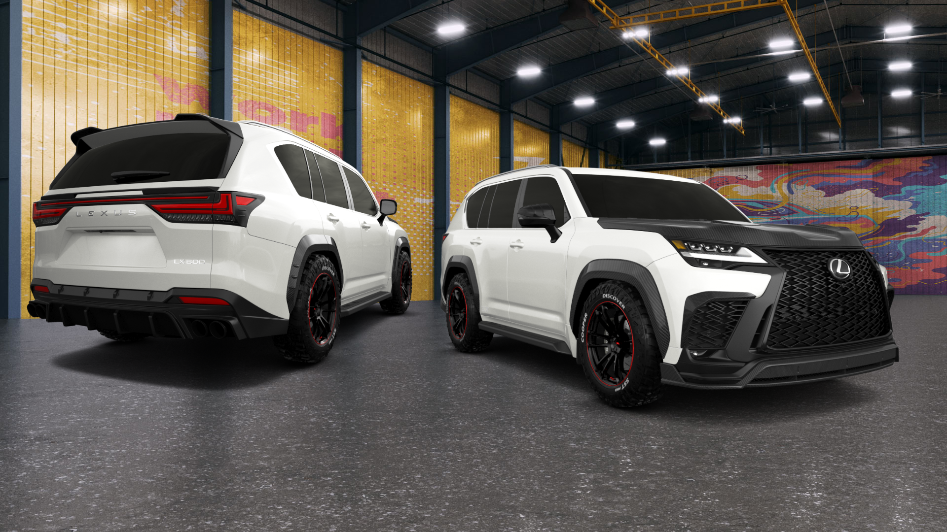 Lexus LX 600 5 Door SUV 2021 tuning