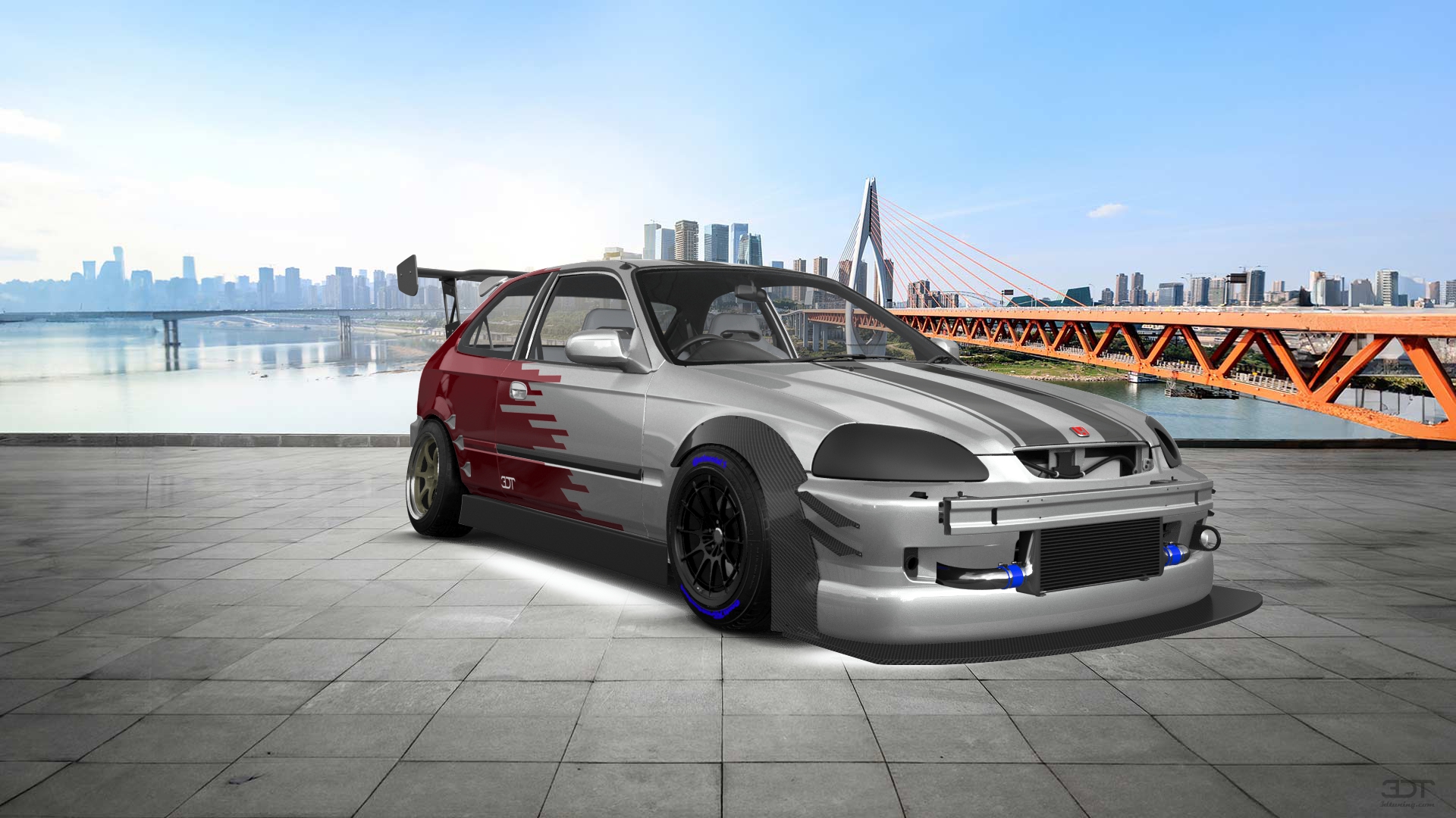 Honda Civic 3 Door Hatchback 1997 tuning