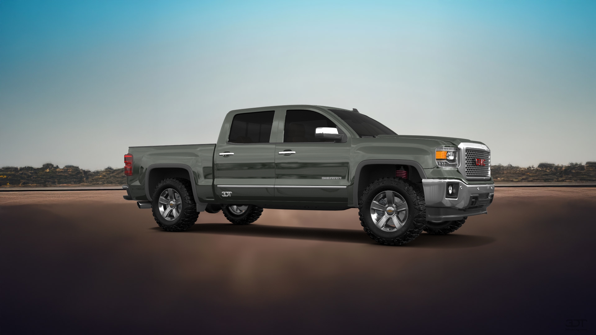 GMC Sierra 4 Door pickup truck 2014 tuning
