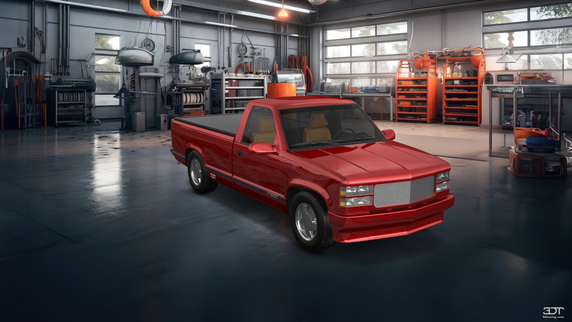 Chevrolet K1500 Regular Cab Fleetside Pickup 1988