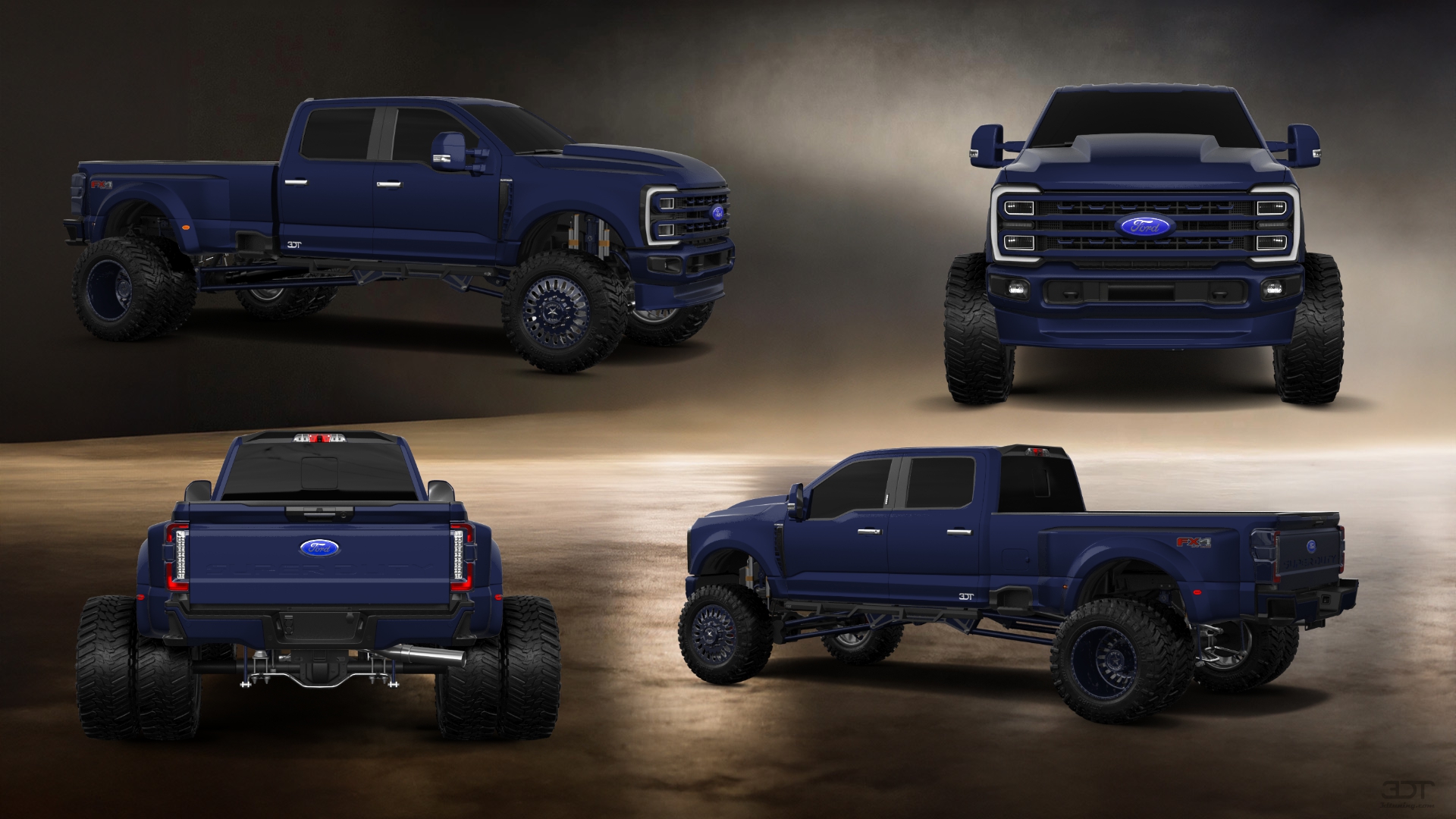 Ford F-350 DRW Crew Cab 4 Door pickup truck 2023 tuning