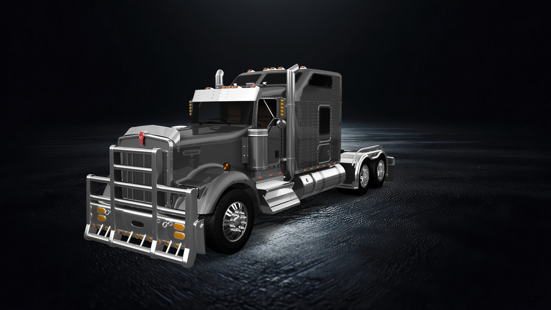 Kenworth W900 Sleeper Cab Truck 2015