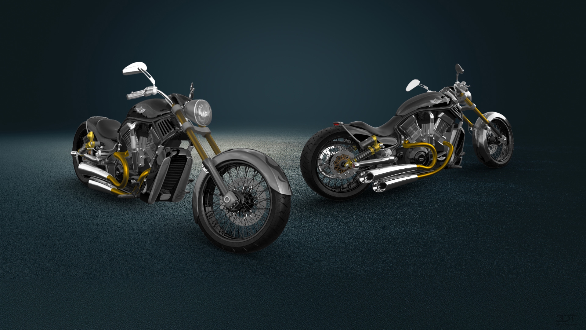 Harley-Davidson Custom Chopper Cruiser 2011