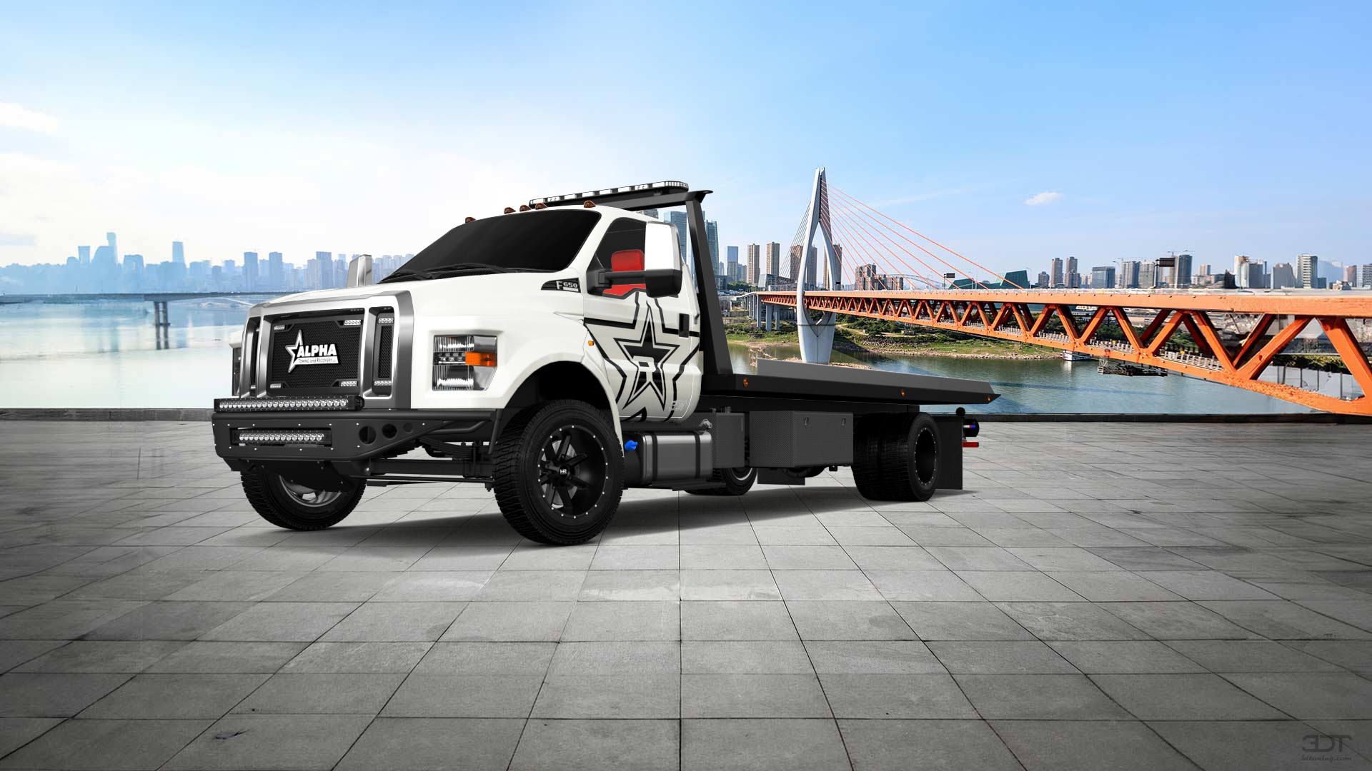 Ford F-650 Tow Truck Pickup 2016 tuning