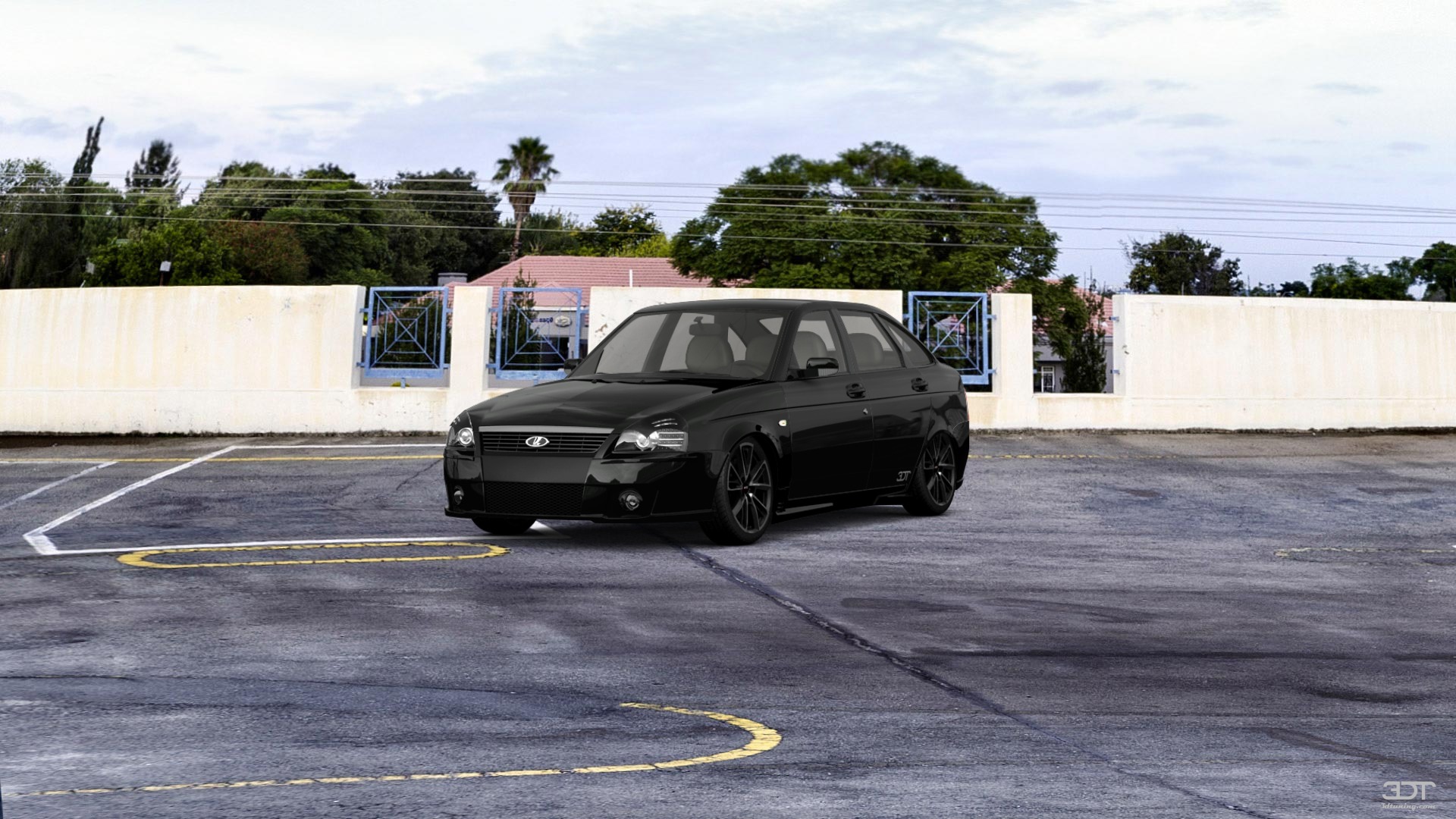 Lada Priora 2172 5 Door Hatchback 2012 tuning