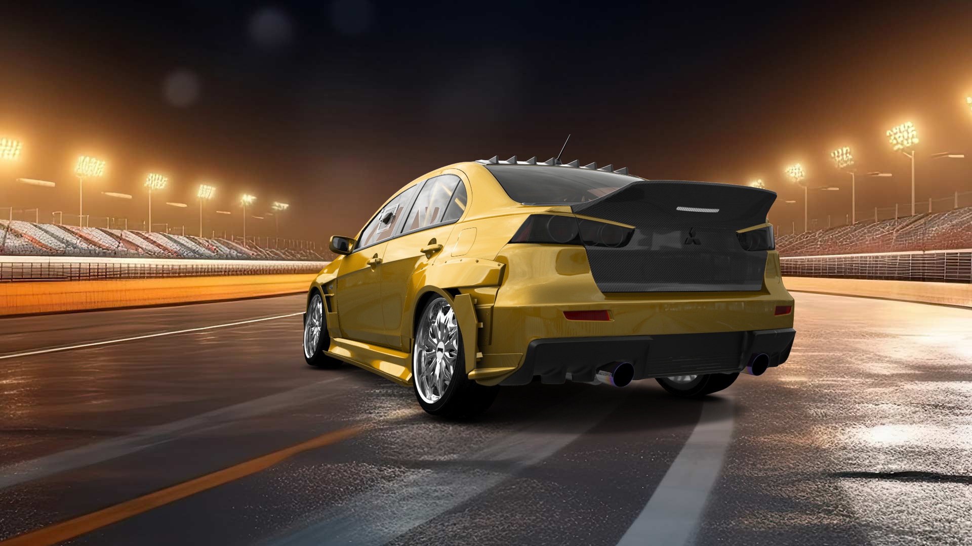 Mitsubishi Lancer Evolution X Sedan 2008 tuning