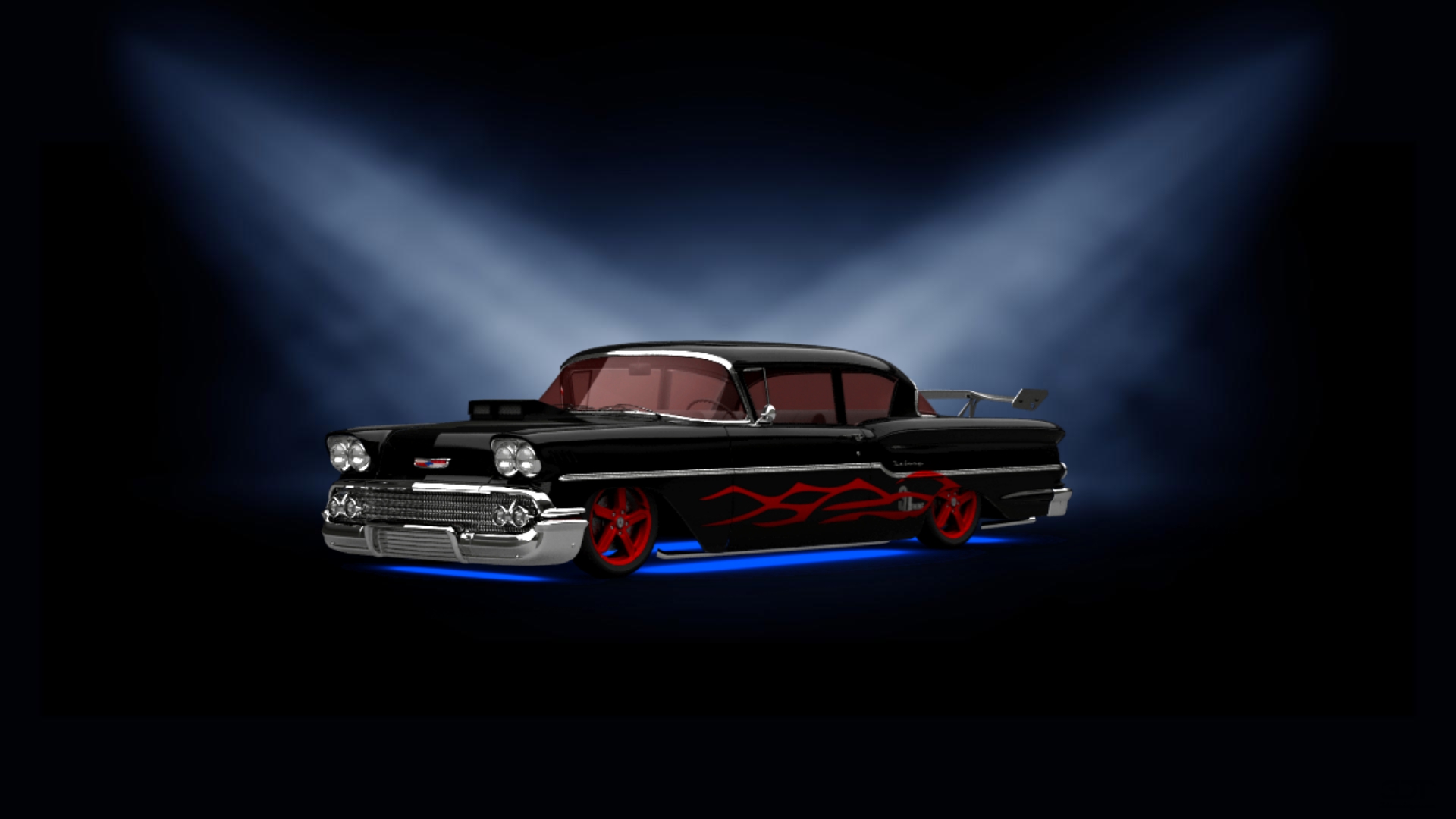 Chevrolet Delray 2door Sedan Coupe 1958 tuning