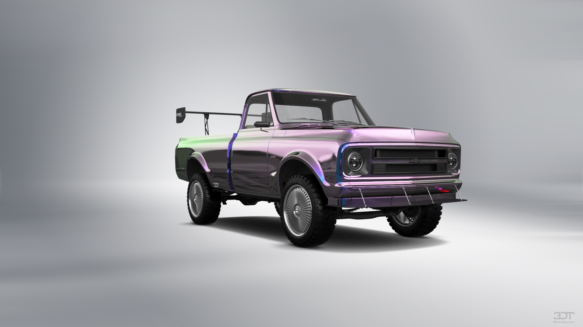 Tuning Chevrolet C-10 Cheyenne 2 Door pickup truck 1972