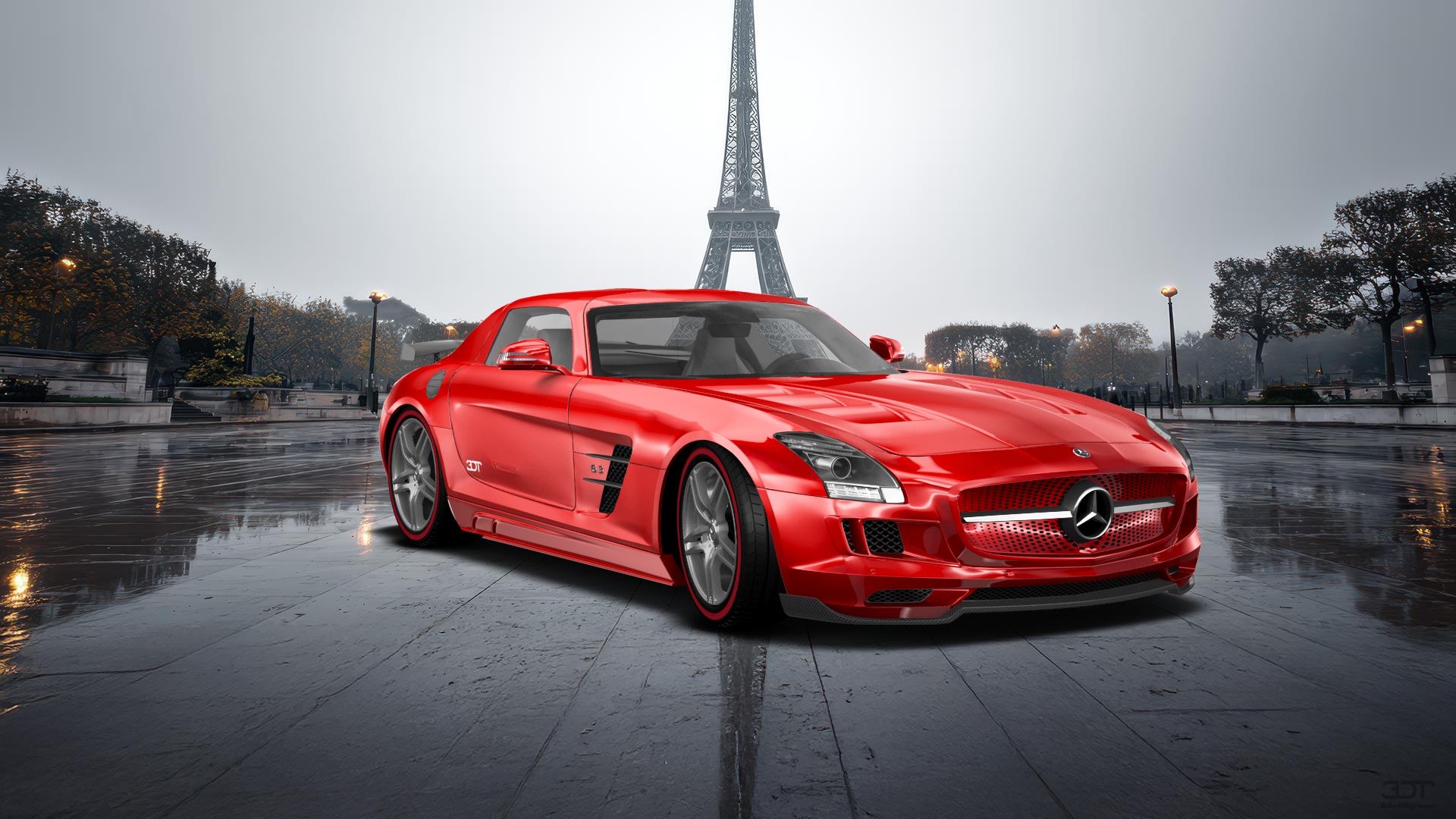 Mercedes SLS 2 Door Coupe 2011 tuning