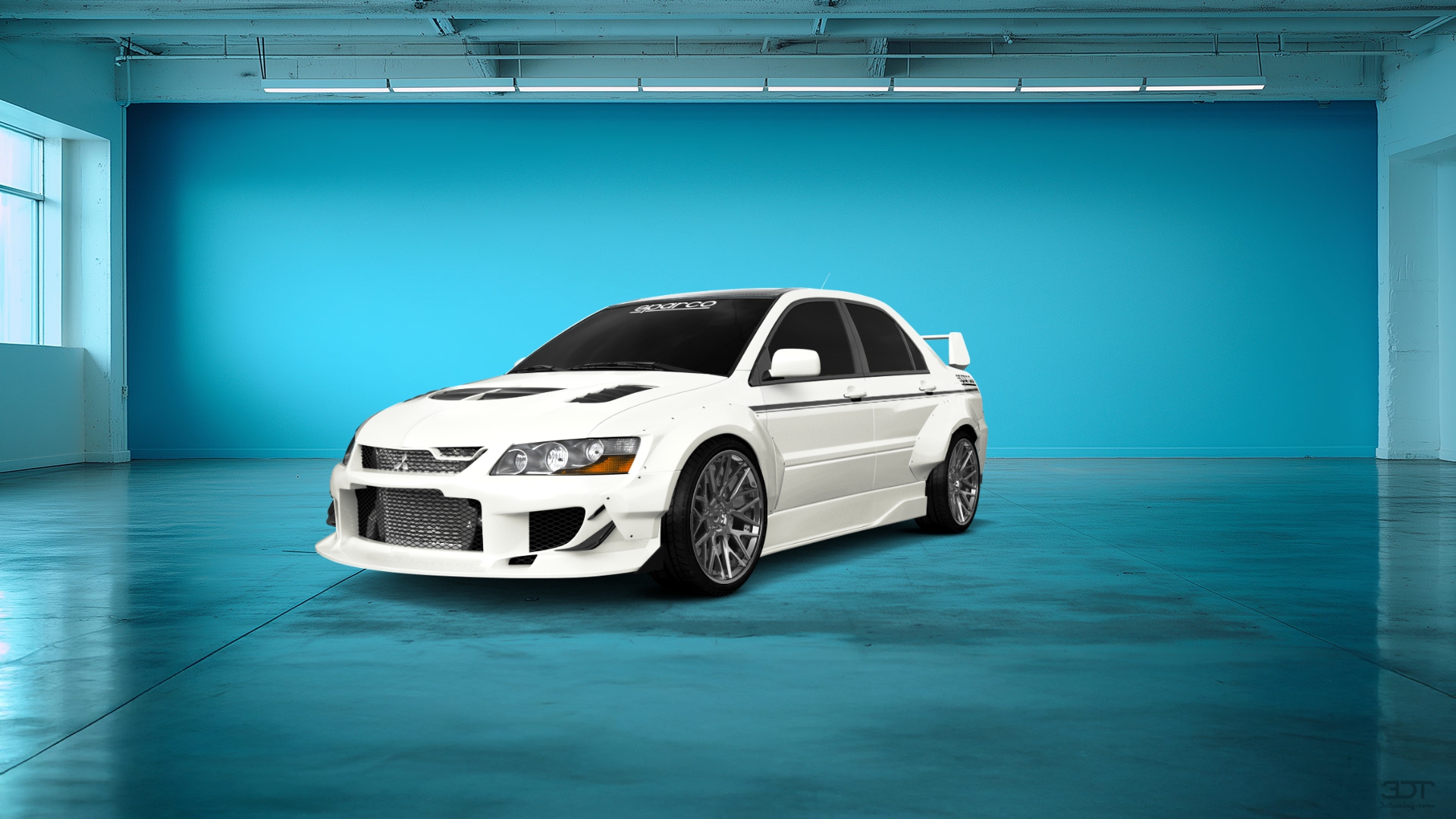 Mitsubishi Lancer Evo IX 4 Door Saloon 2005 tuning