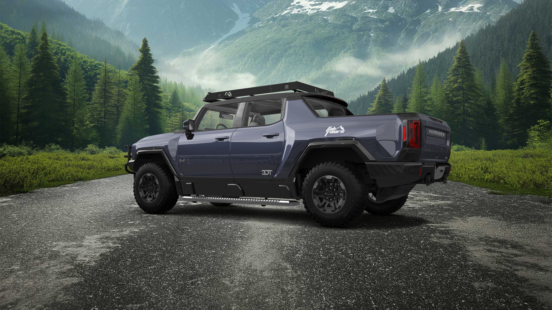 GMC Hummer EV 4 Door pickup truck 2021 tuning