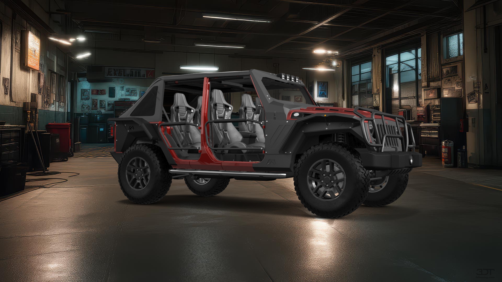 Jeep Wrangler Unlimited JK Rubicon Recon 4 Door SUV 2017 tuning
