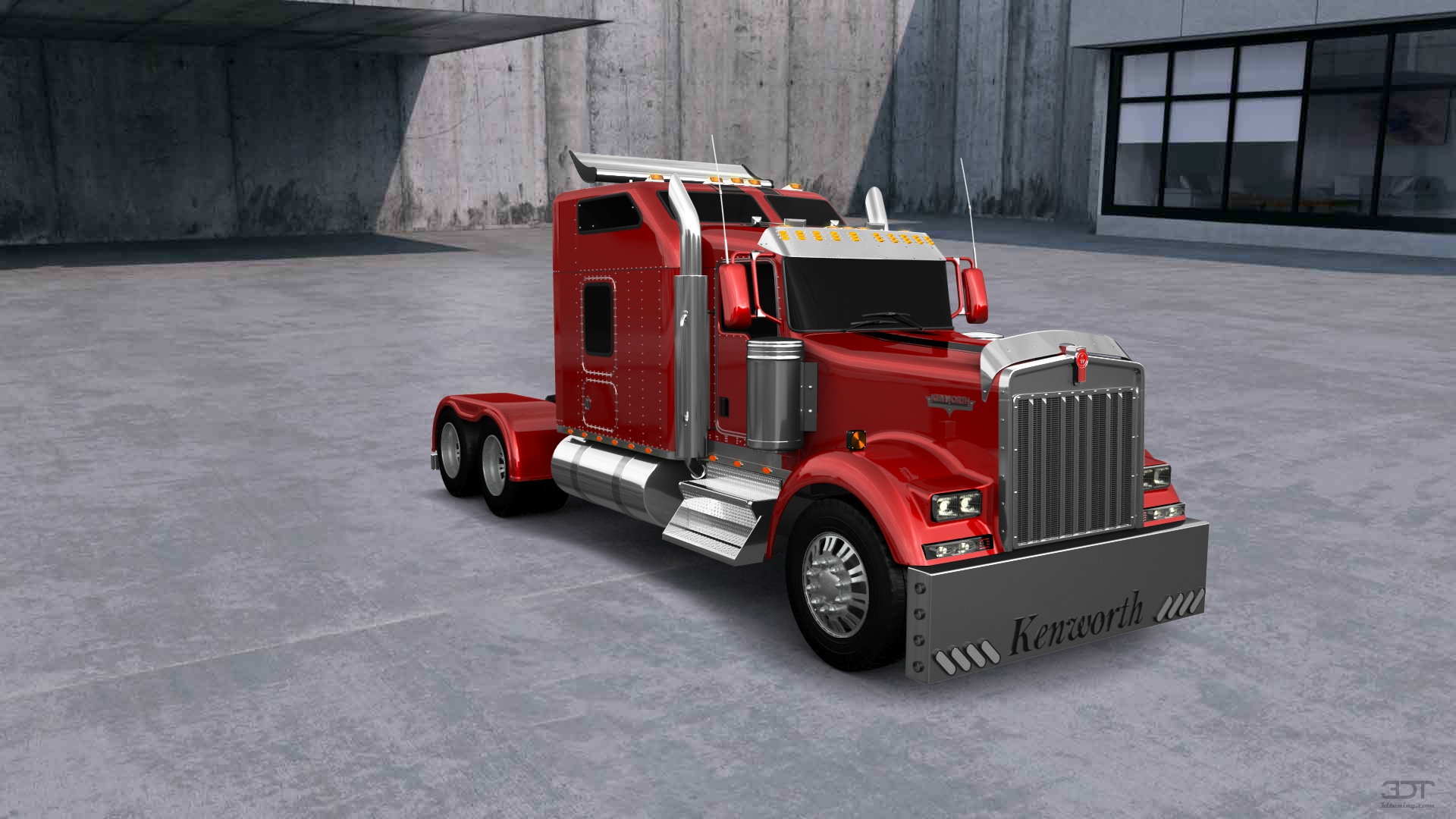 Kenworth W900 Sleeper Cab Truck 2015 tuning