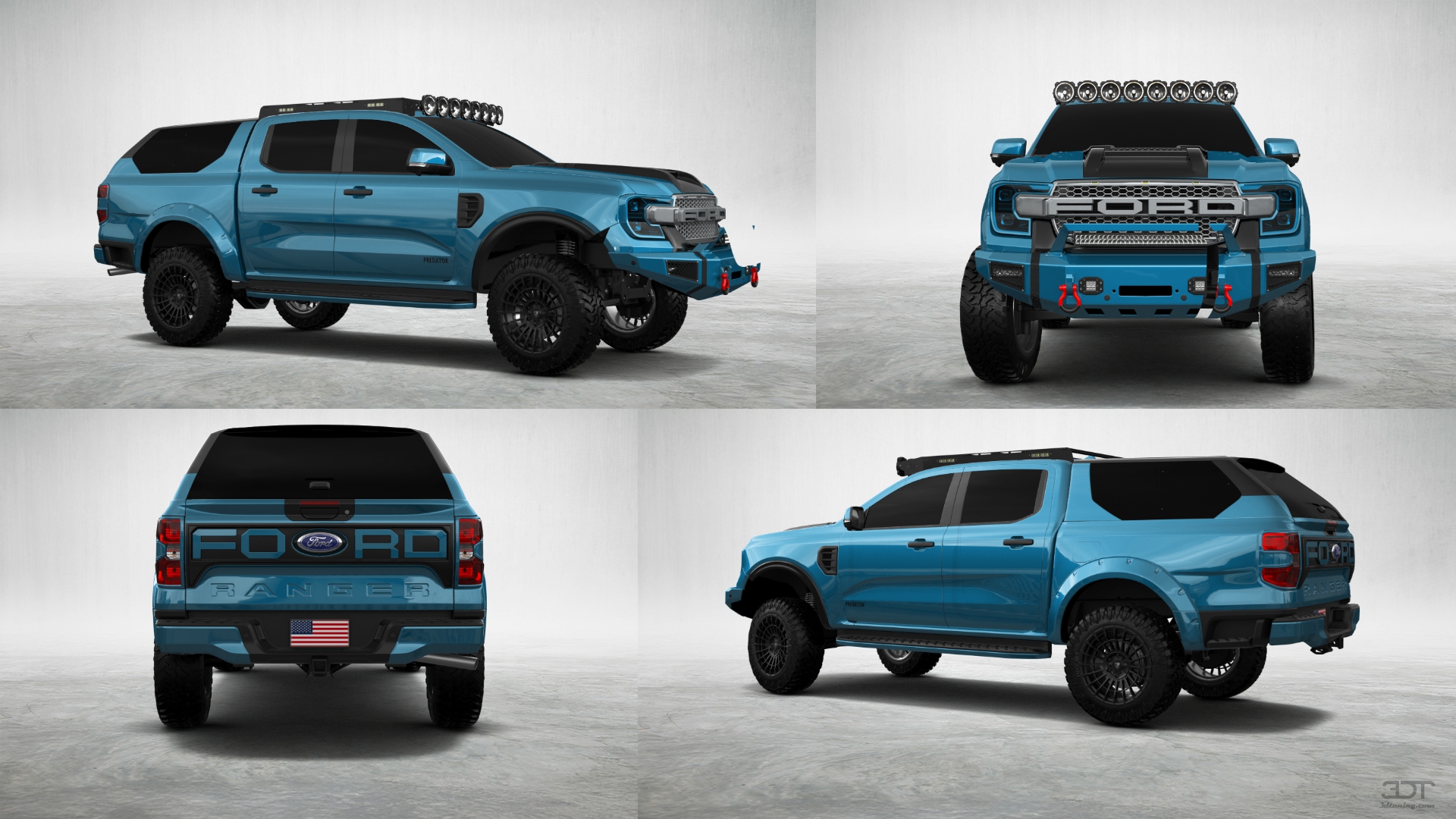Ford Ranger 4 Door pickup truck 2022