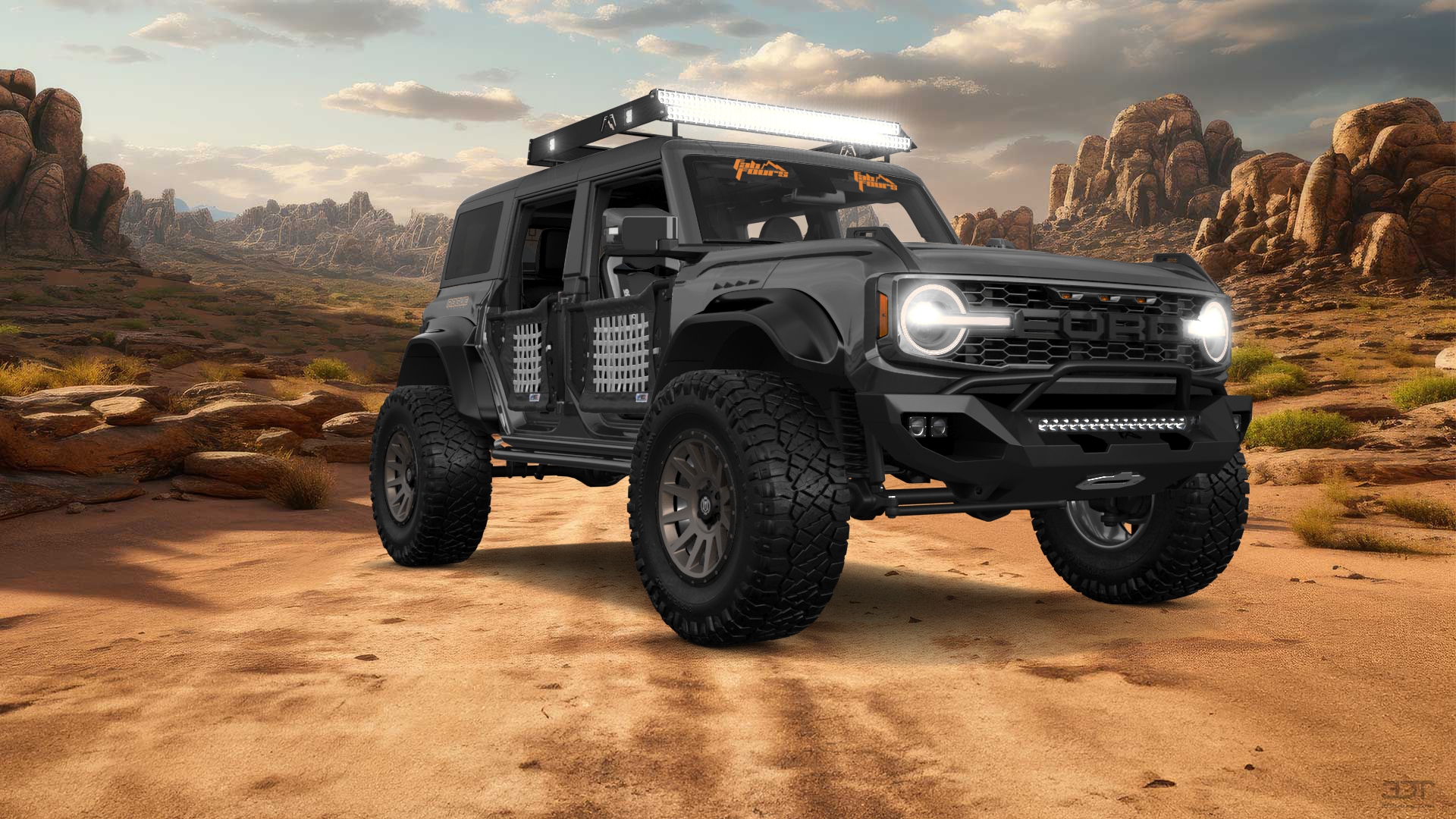 Ford Bronco Raptor 4 Door pickup truck 2022