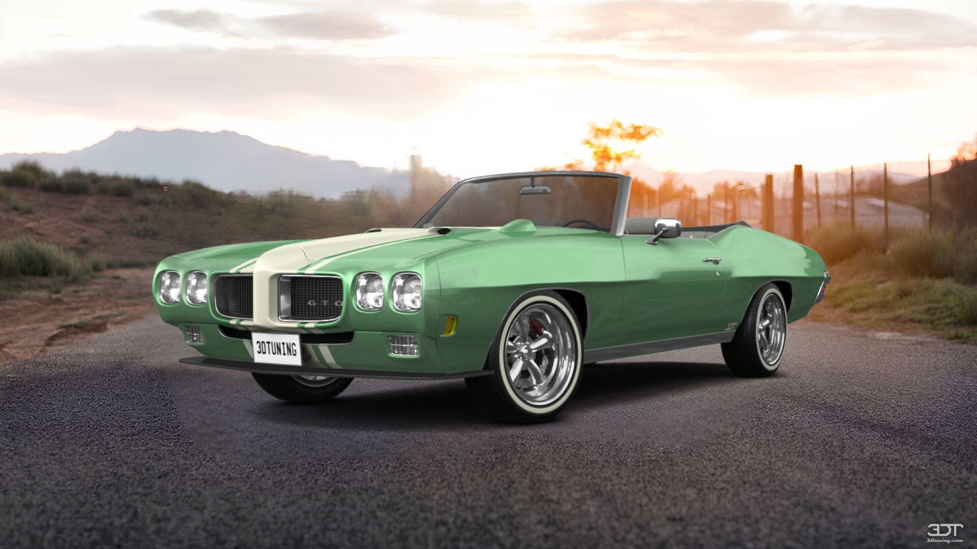 Pontiac GTO 2 Door Convertible 1971 tuning