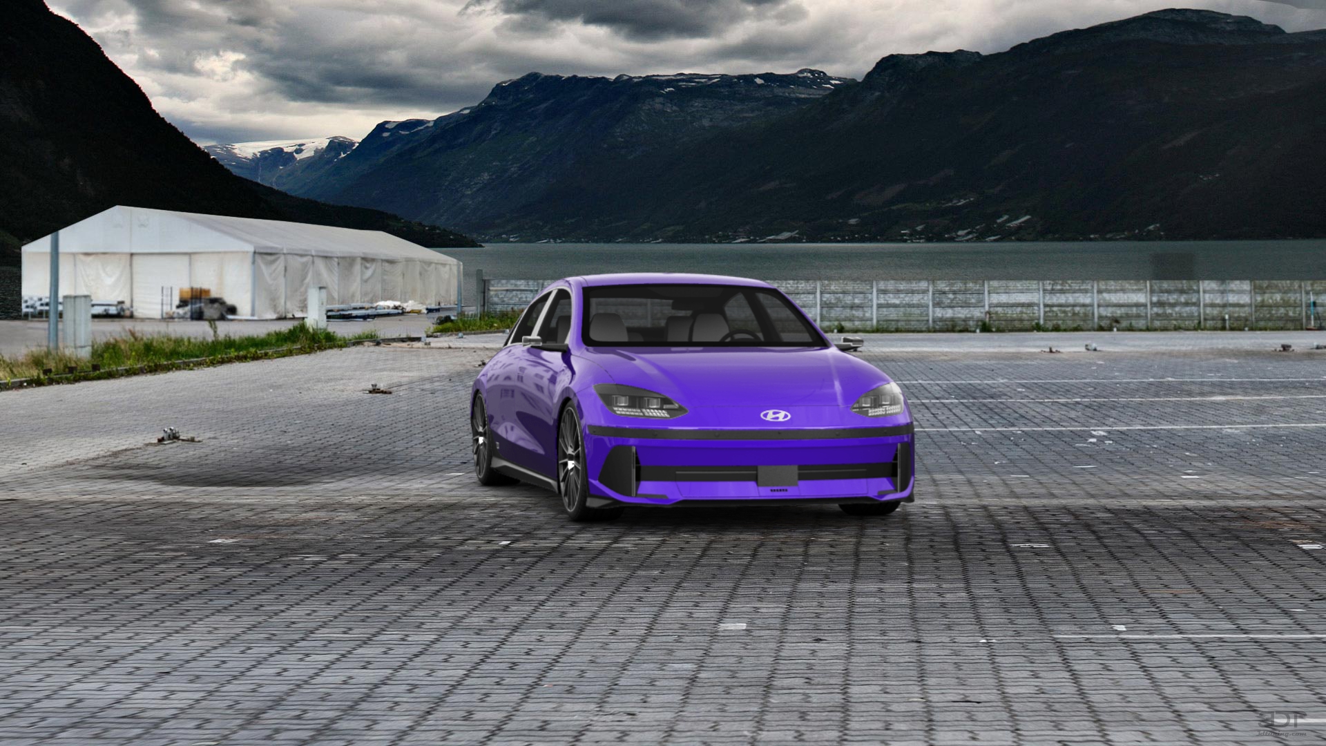 Hyundai Ioniq 6 4 door fastback saloon 2023 tuning