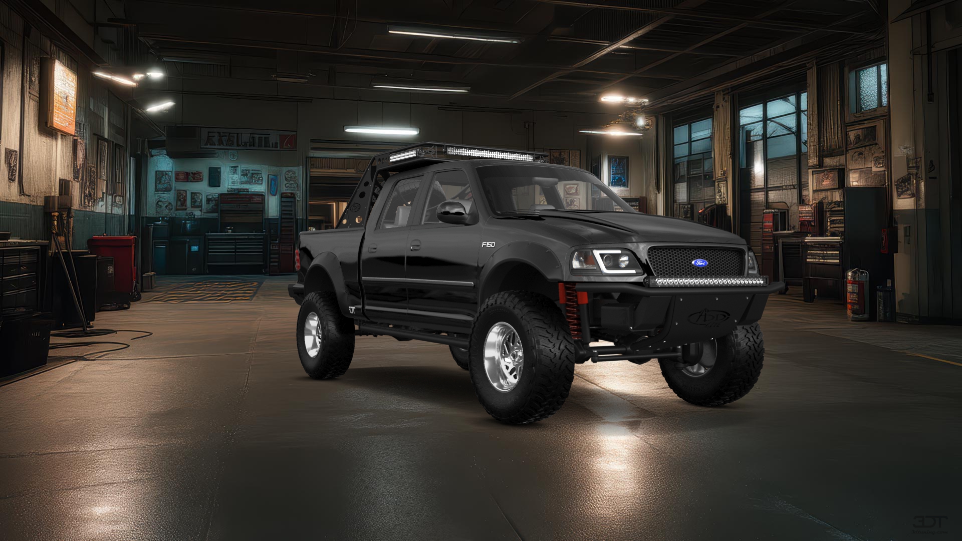 Ford F-150 SuperCrew 4 Door pickup truck 1997 tuning