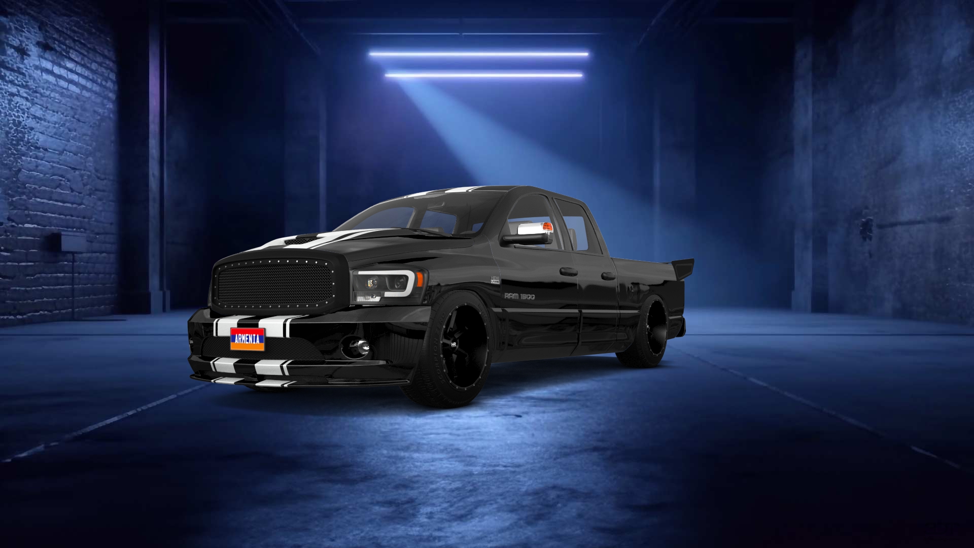 Dodge Ram 1500 Quad-Cab 4 Door pickup truck 2006 tuning