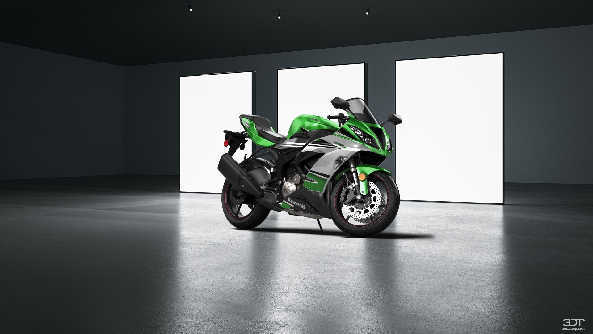 Kawasaki Ninja ZX 6R Sport Bike 2015 tuning