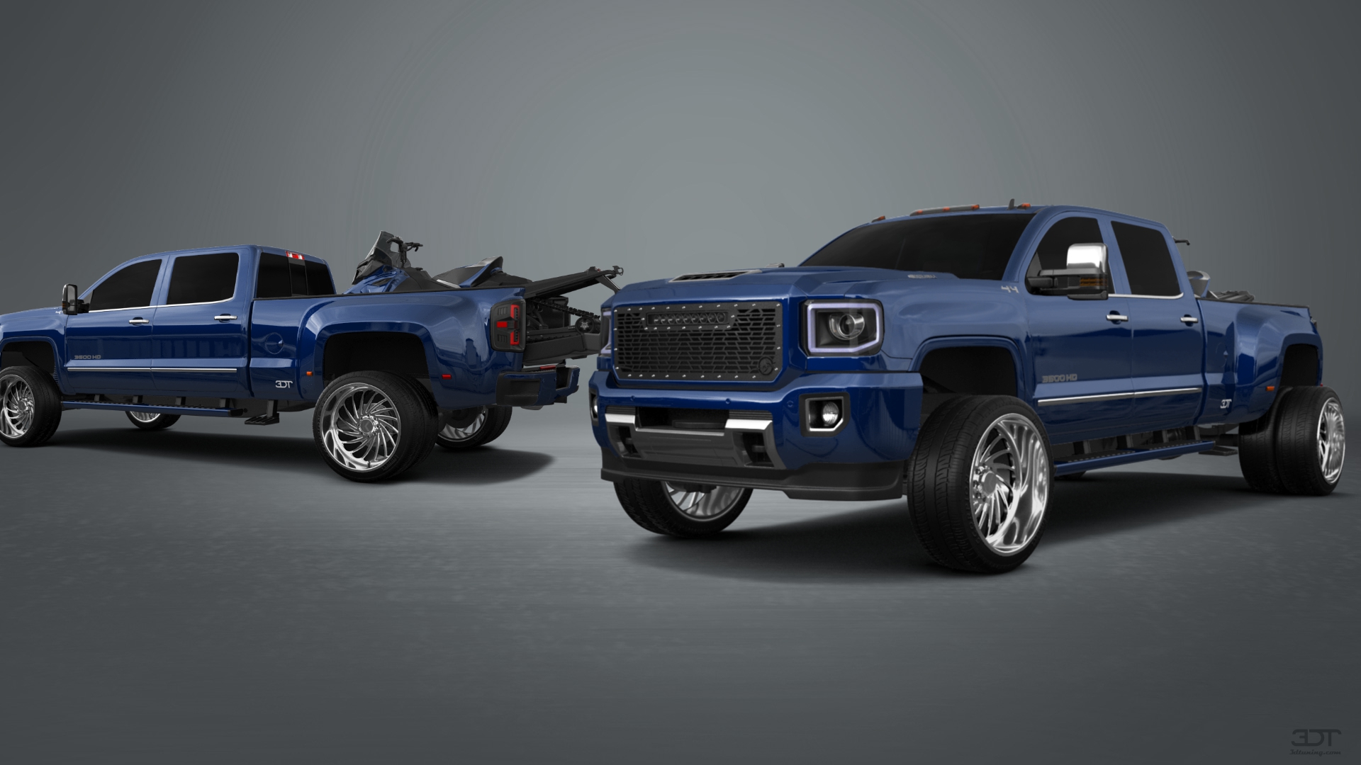 GMC Sierra 3500 HD Crew Cab 4 Door pickup truck 2015 tuning