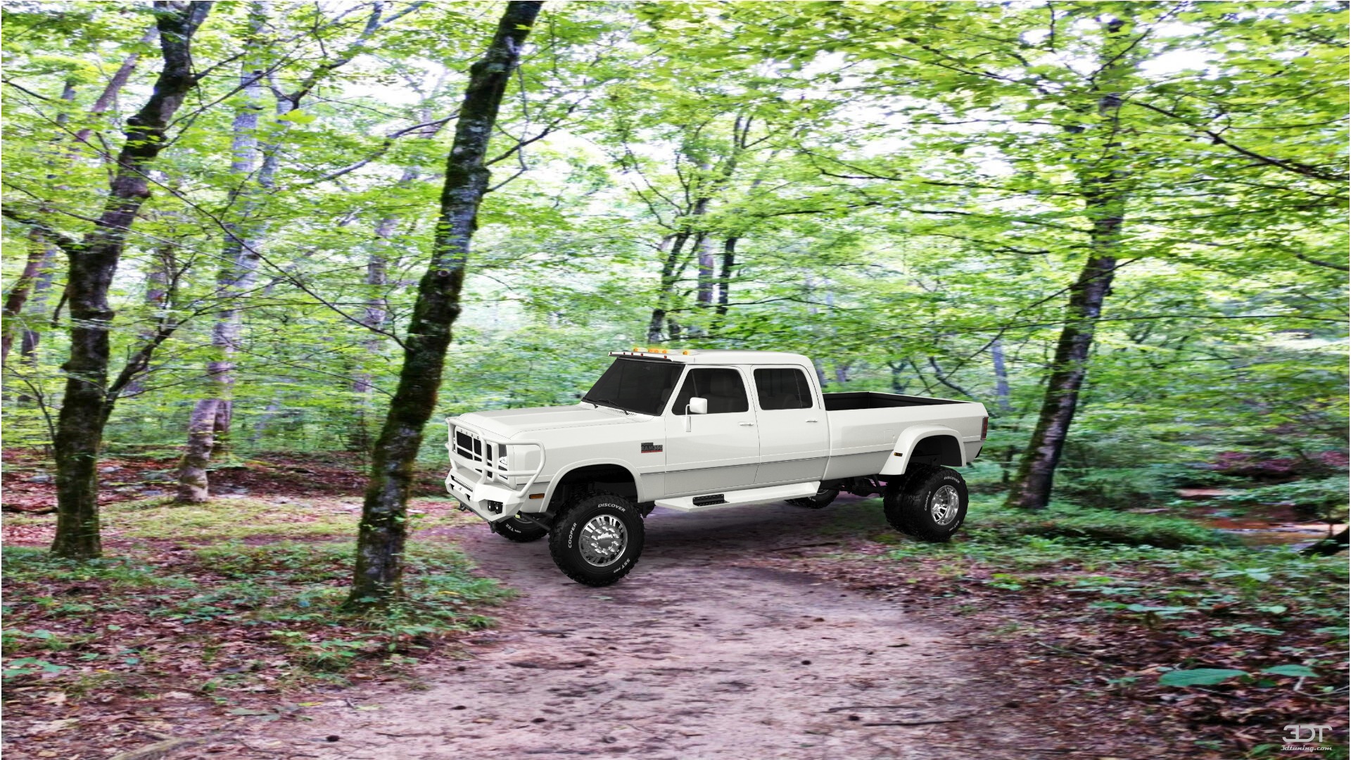 Dodge Ram 350 4 Door pickup truck 1991