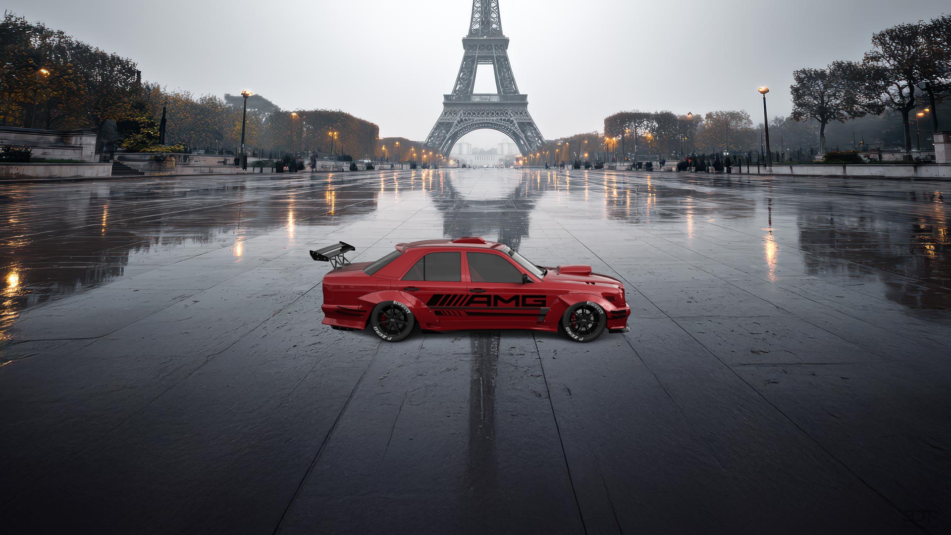 Mercedes E-Class Sedan 1984 tuning
