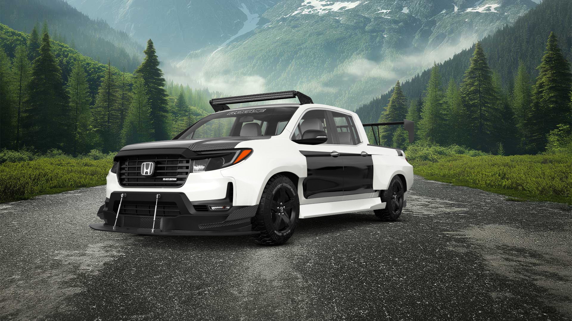 Honda Ridgeline 4 Door pickup truck 2021 tuning