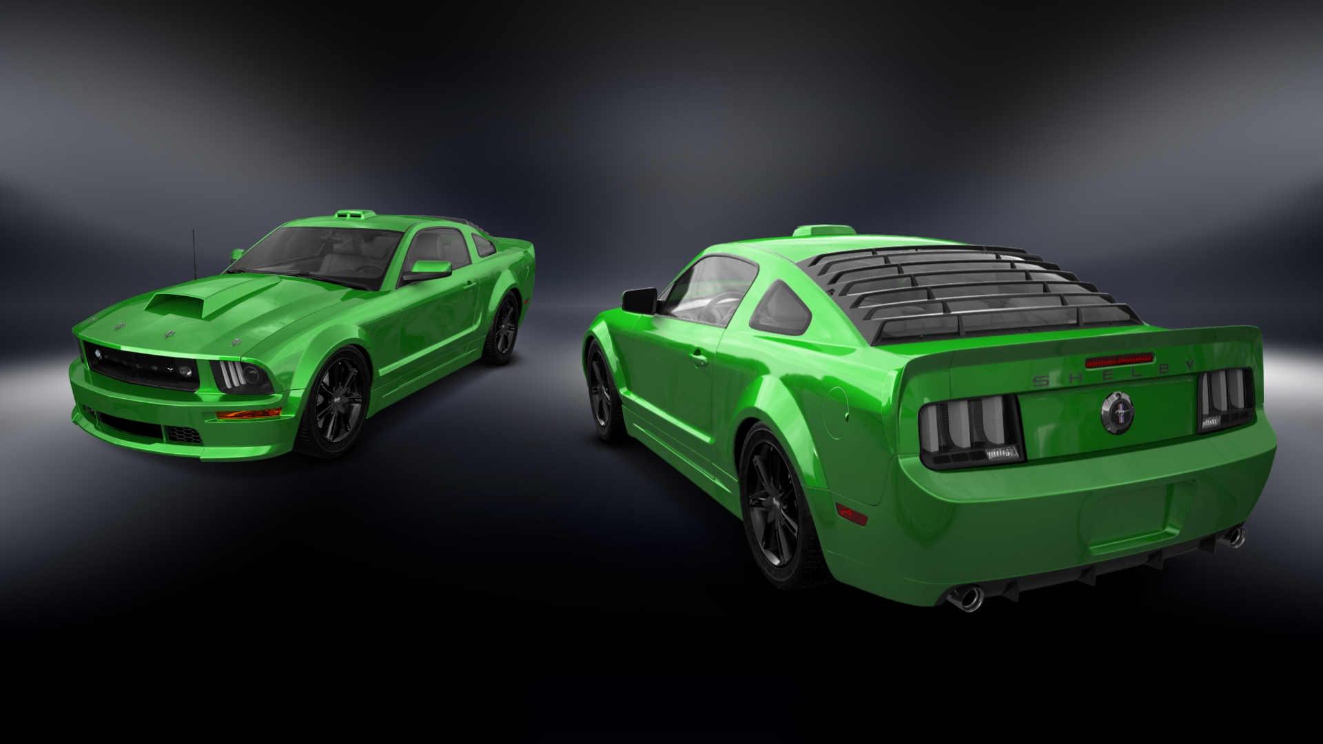 Ford Mustang 2 Door Coupe 2006 tuning
