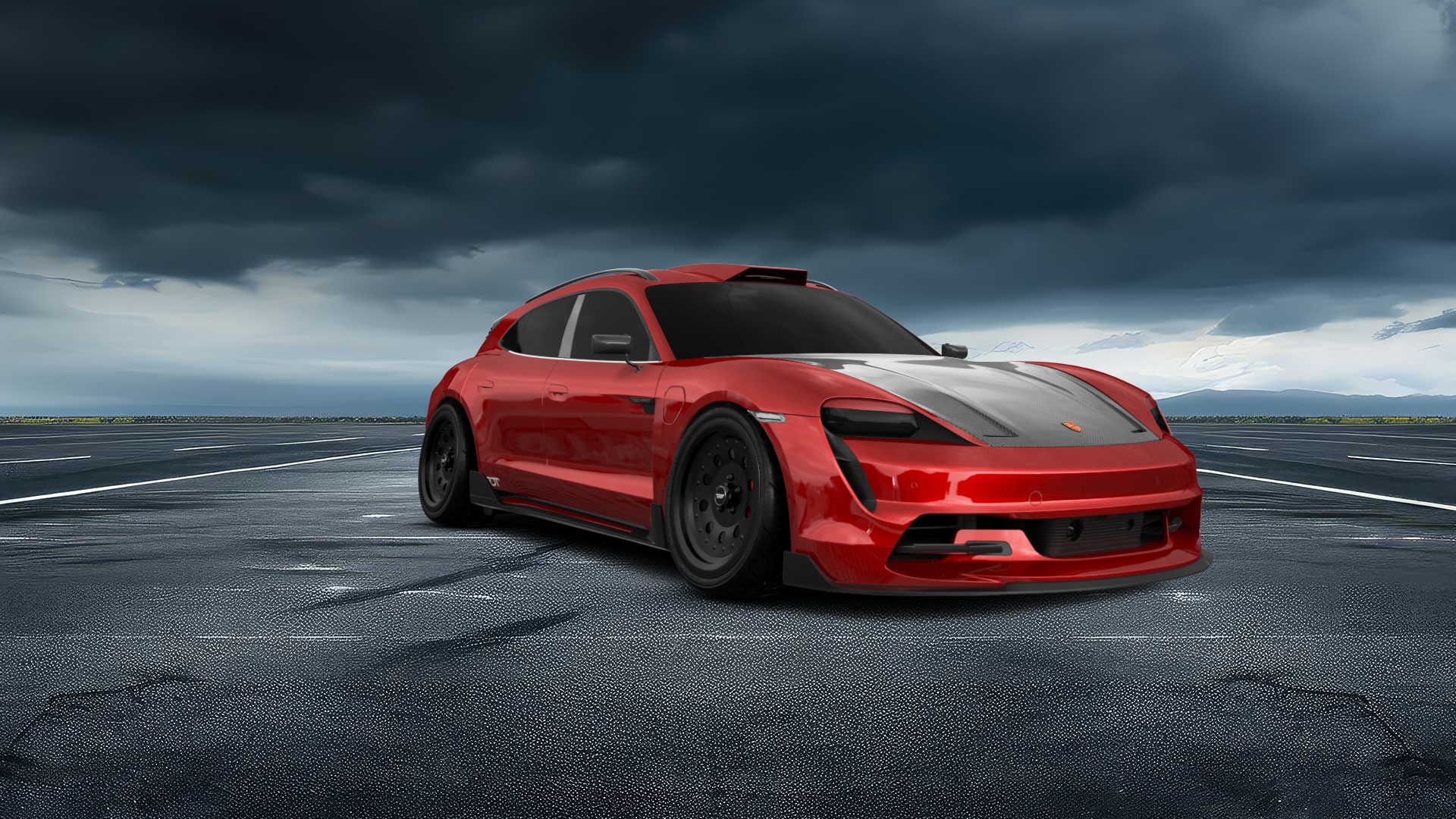 Porsche Taycan Sport Turismo Shooting Brake 2019 tuning