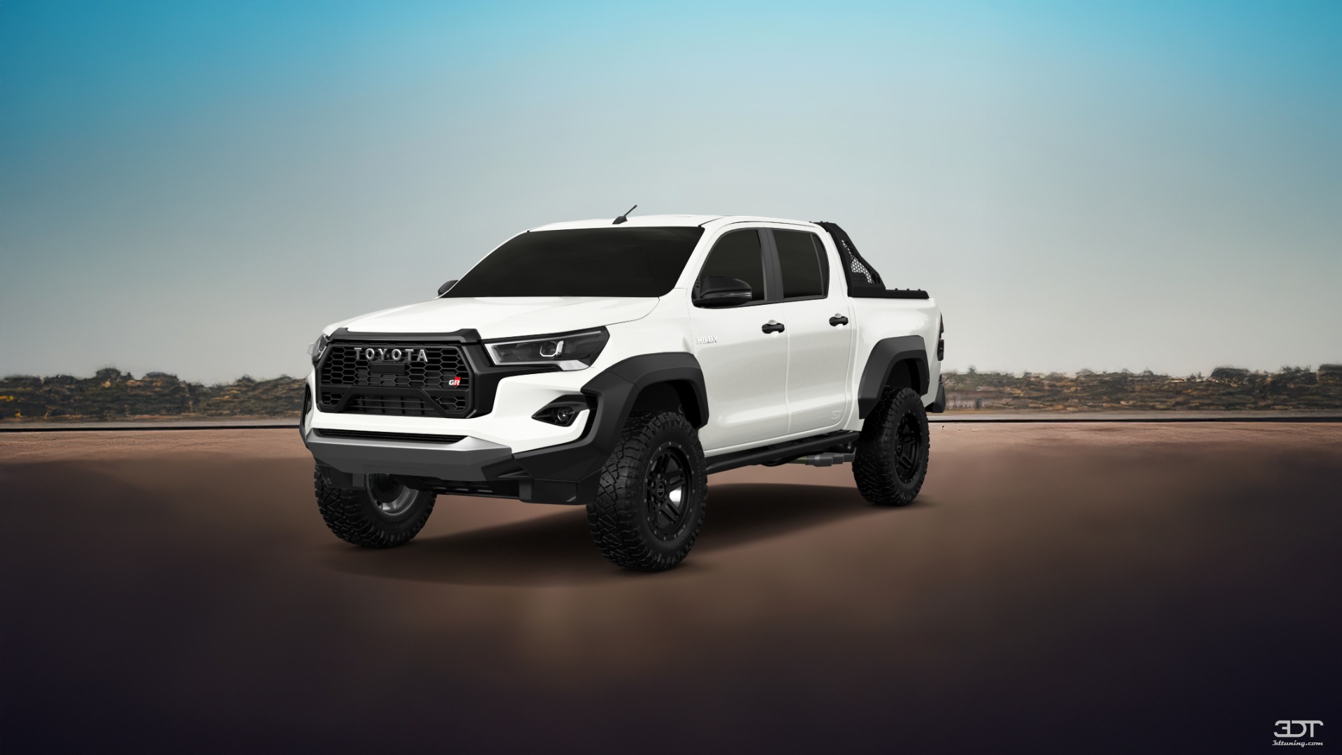 Toyota Hilux Double Cab 4 Door pickup truck 2015 tuning