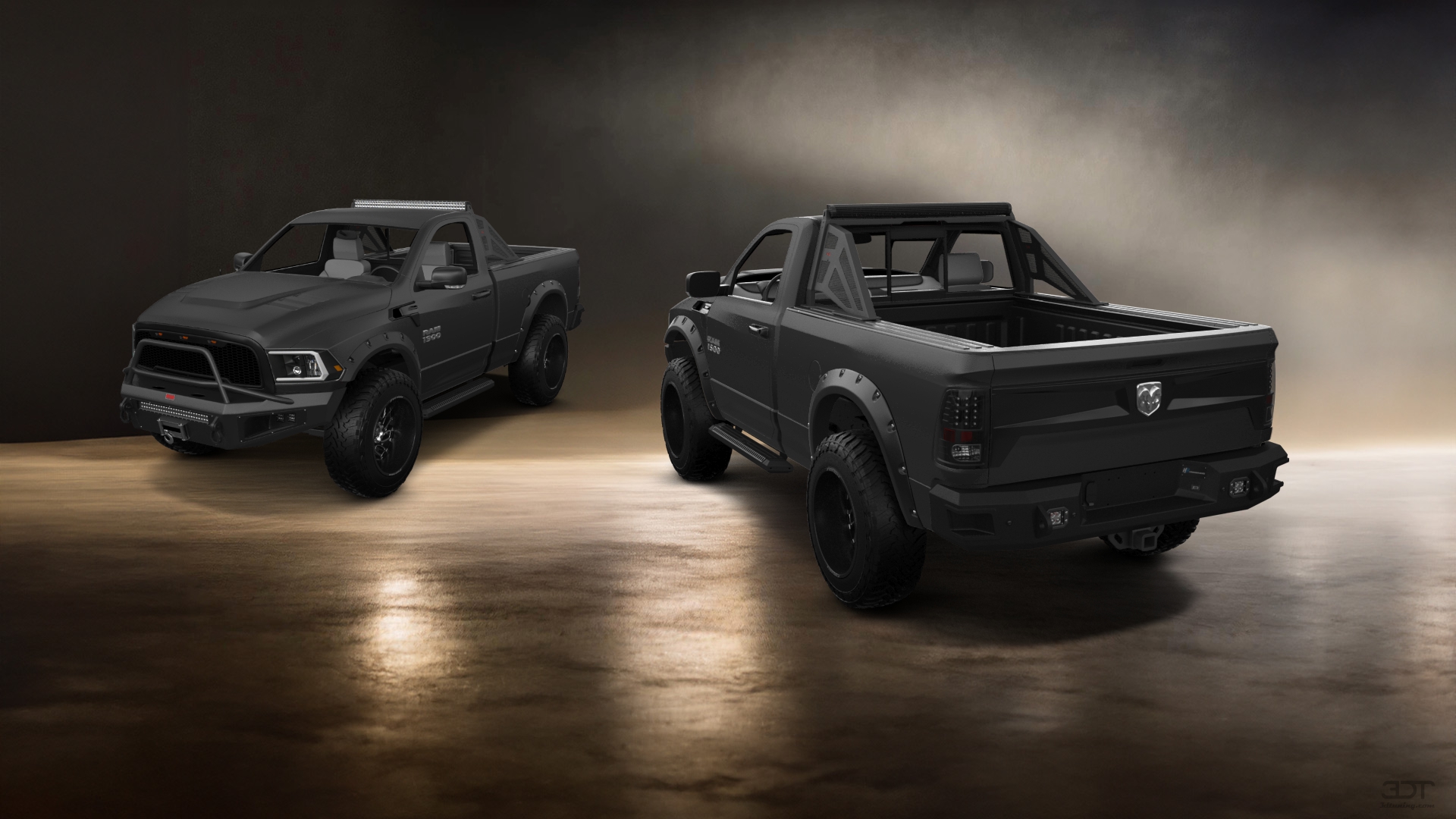 Dodge Ram 1500 6.4' box Regular Cab 2 Door pickup truck 2009 tuning