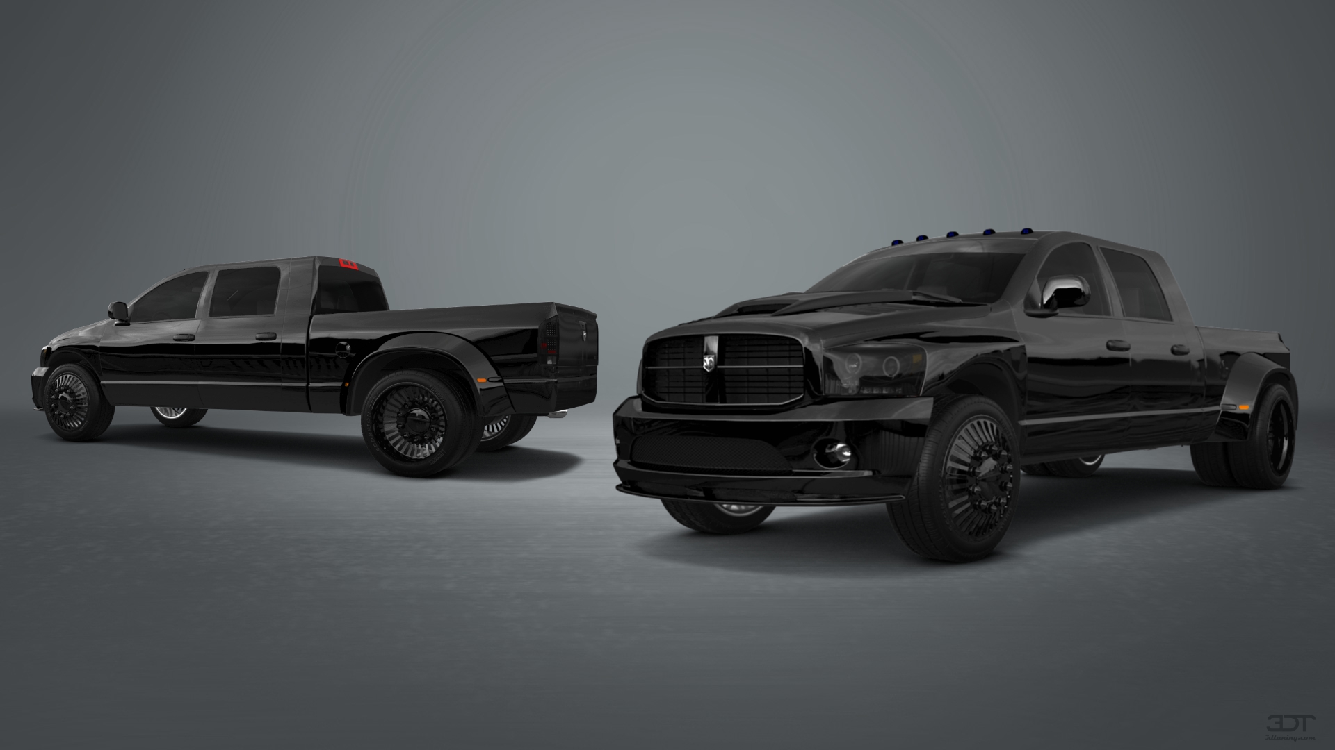 Dodge Ram 3500 Dually 4 Door pickup truck 2007