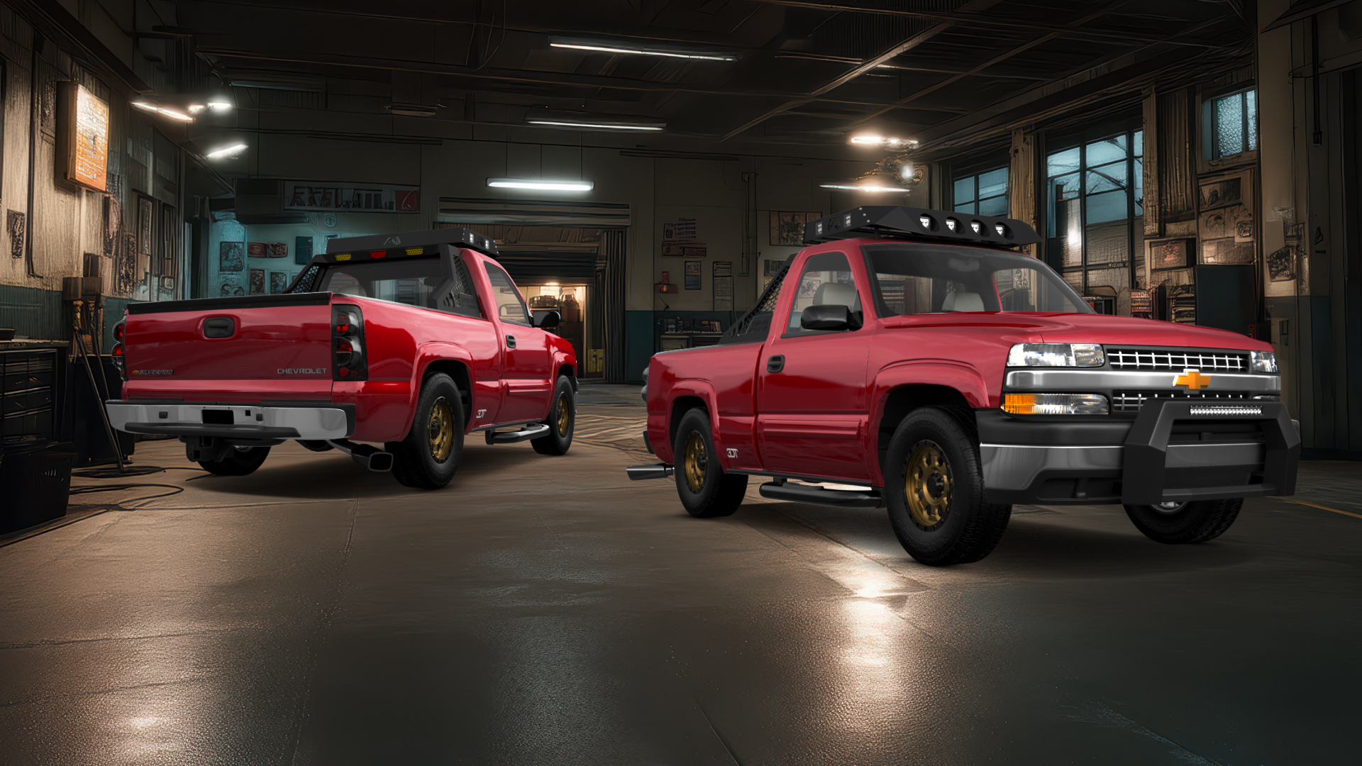 Chevrolet Silverado 1500 6.5 ft box 2 Door pickup truck 1999 tuning
