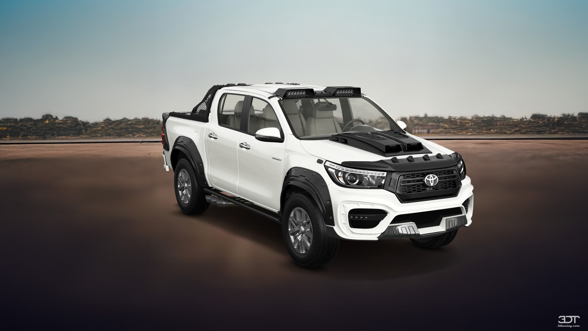 Toyota Hilux Double Cab 4 Door pickup truck 2015 tuning