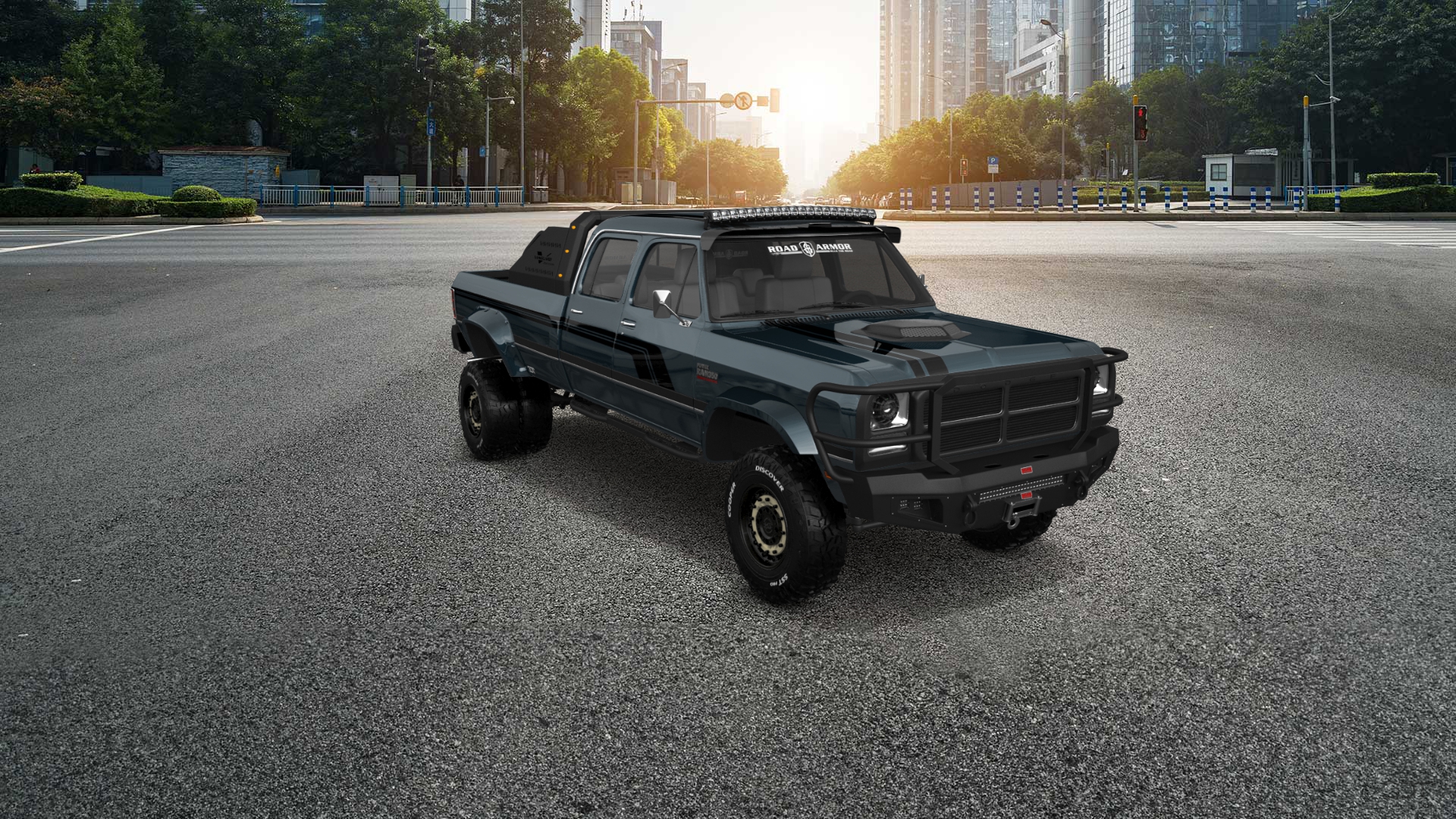 Dodge Ram 350 4 Door pickup truck 1991