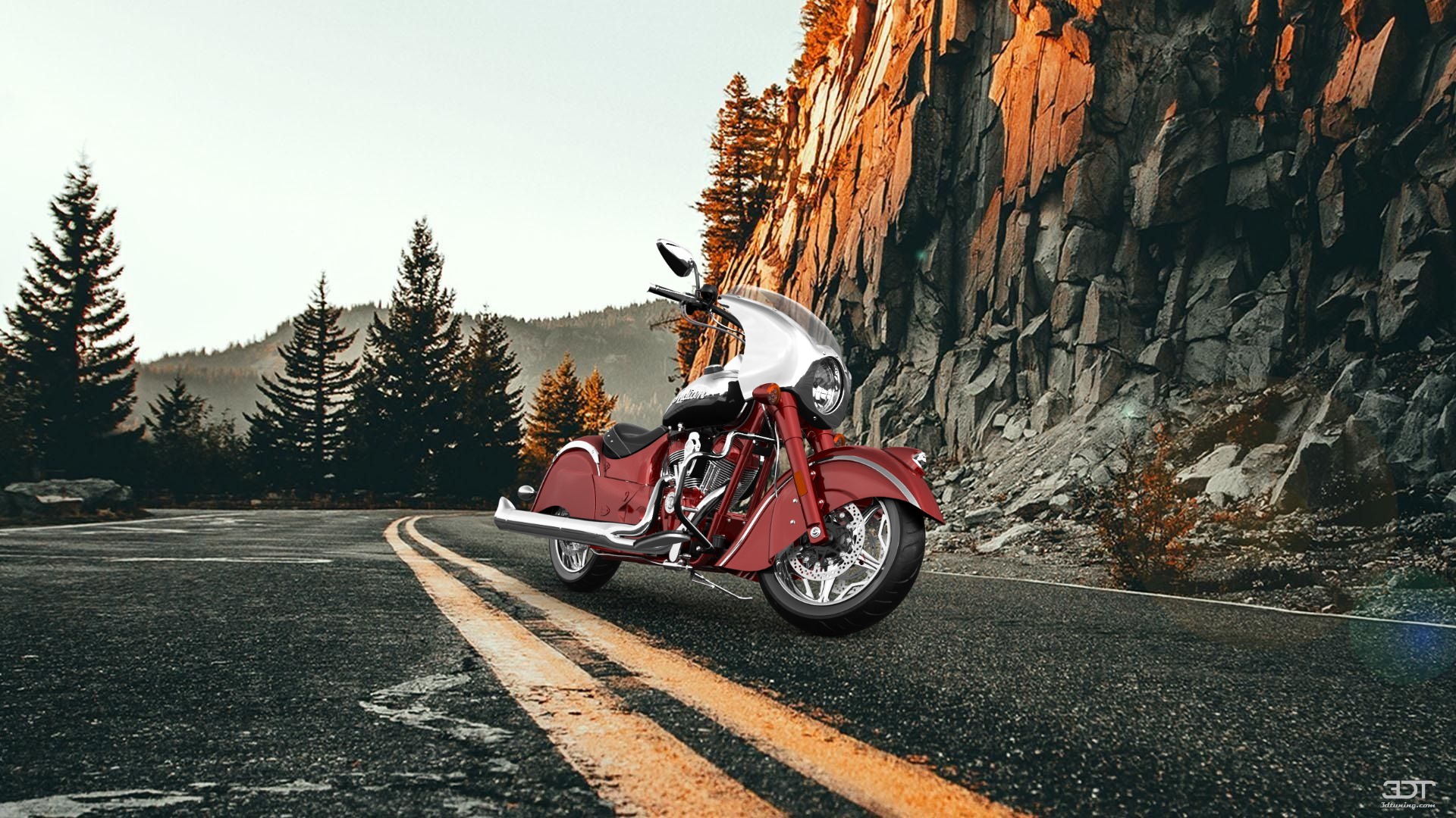 Indian Chief Dark Horse Cruiser 2016 tuning