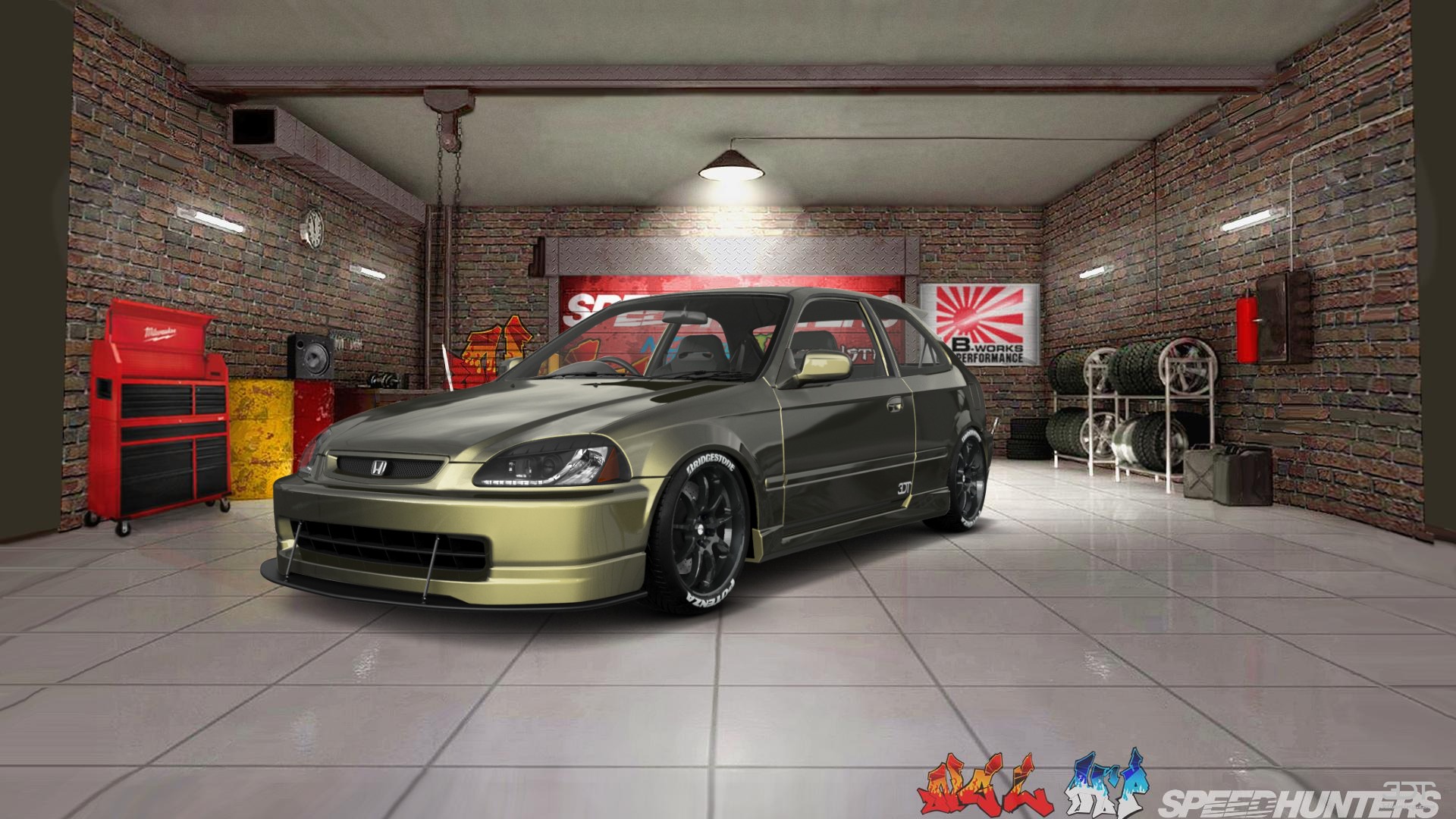 Honda Civic 3 Door Hatchback 1997