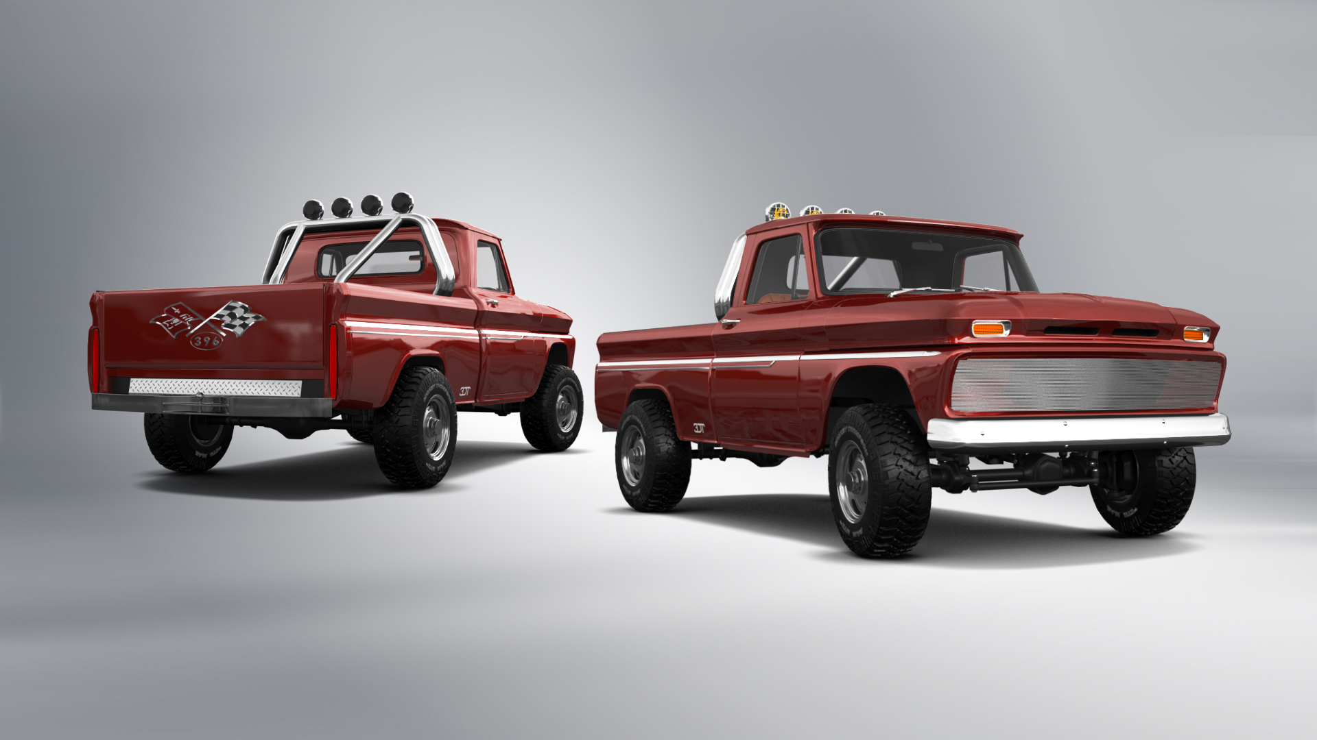Tuning Chevrolet C-10 3 Door SUV 1962