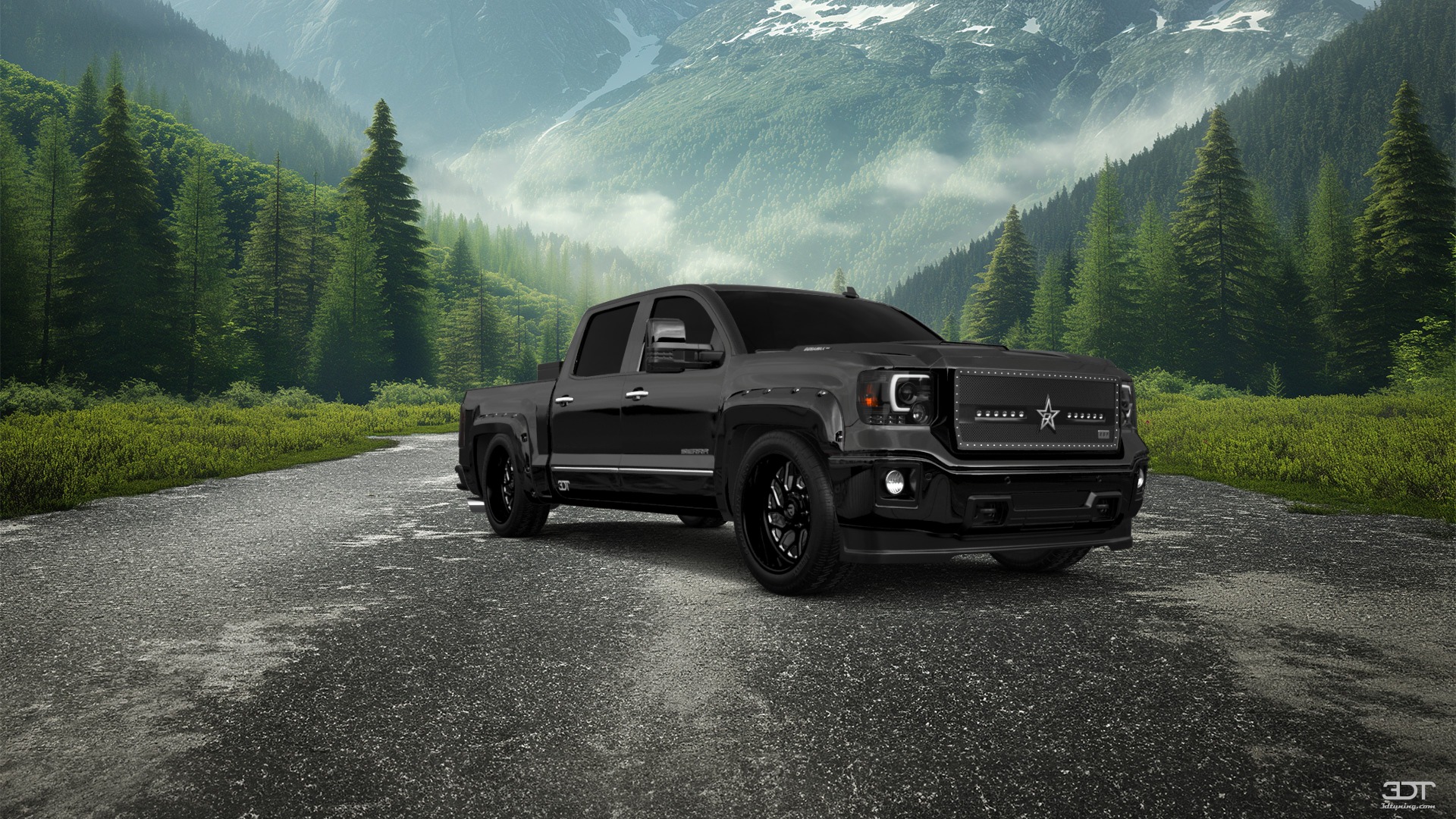 GMC Sierra 4 Door pickup truck 2014 tuning
