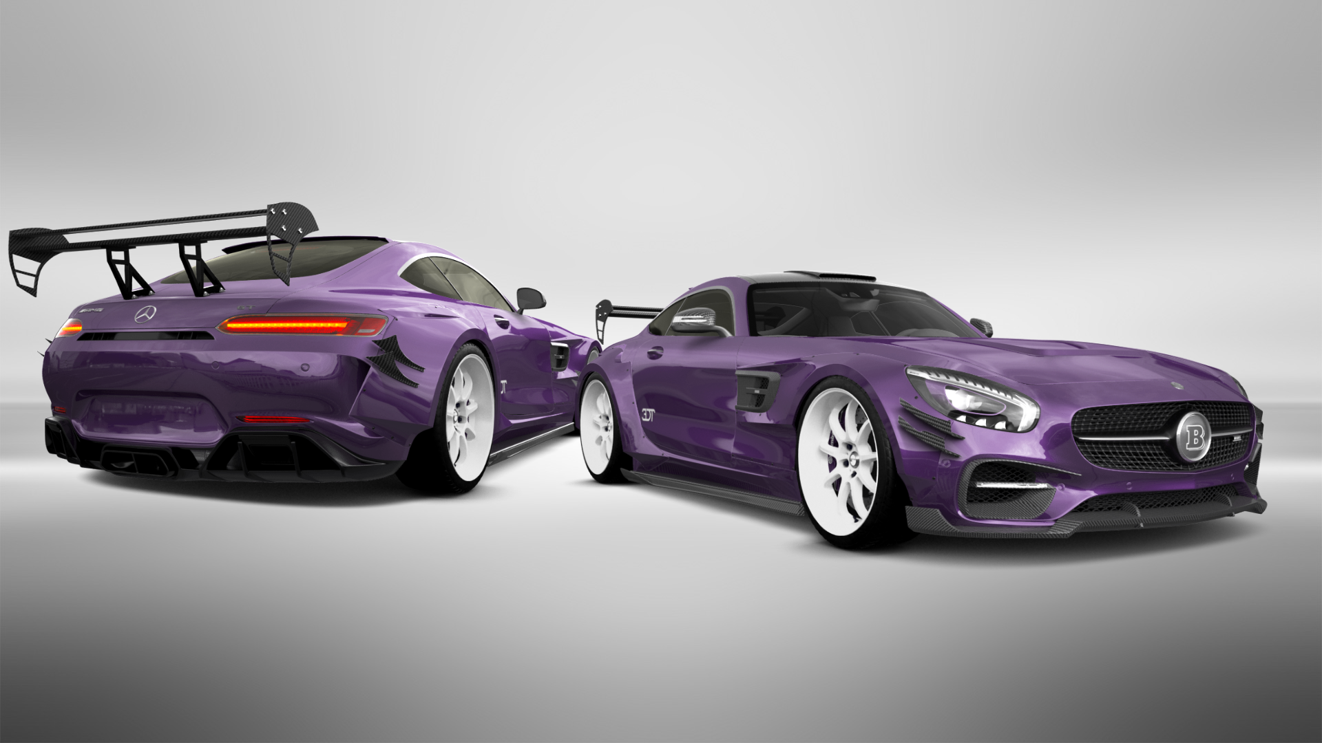 Mercedes AMG GT 2 door fastback coupe 2015 tuning