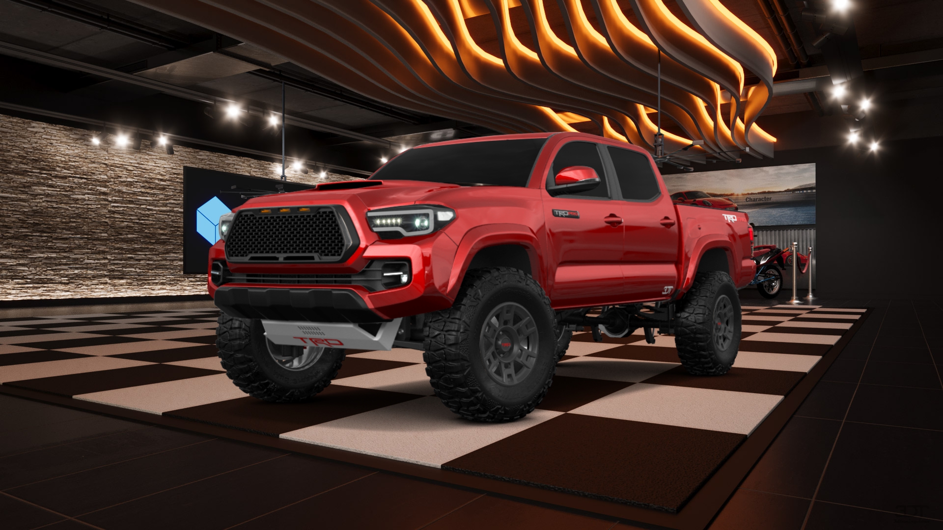 Toyota Tacoma 4 Door pickup truck 2018 tuning